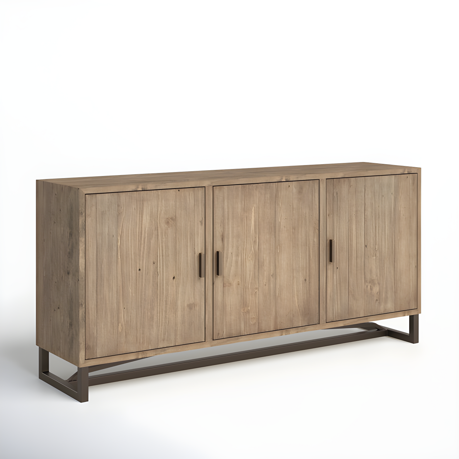 Lopez 68" Wide Pine Wood Sideboard