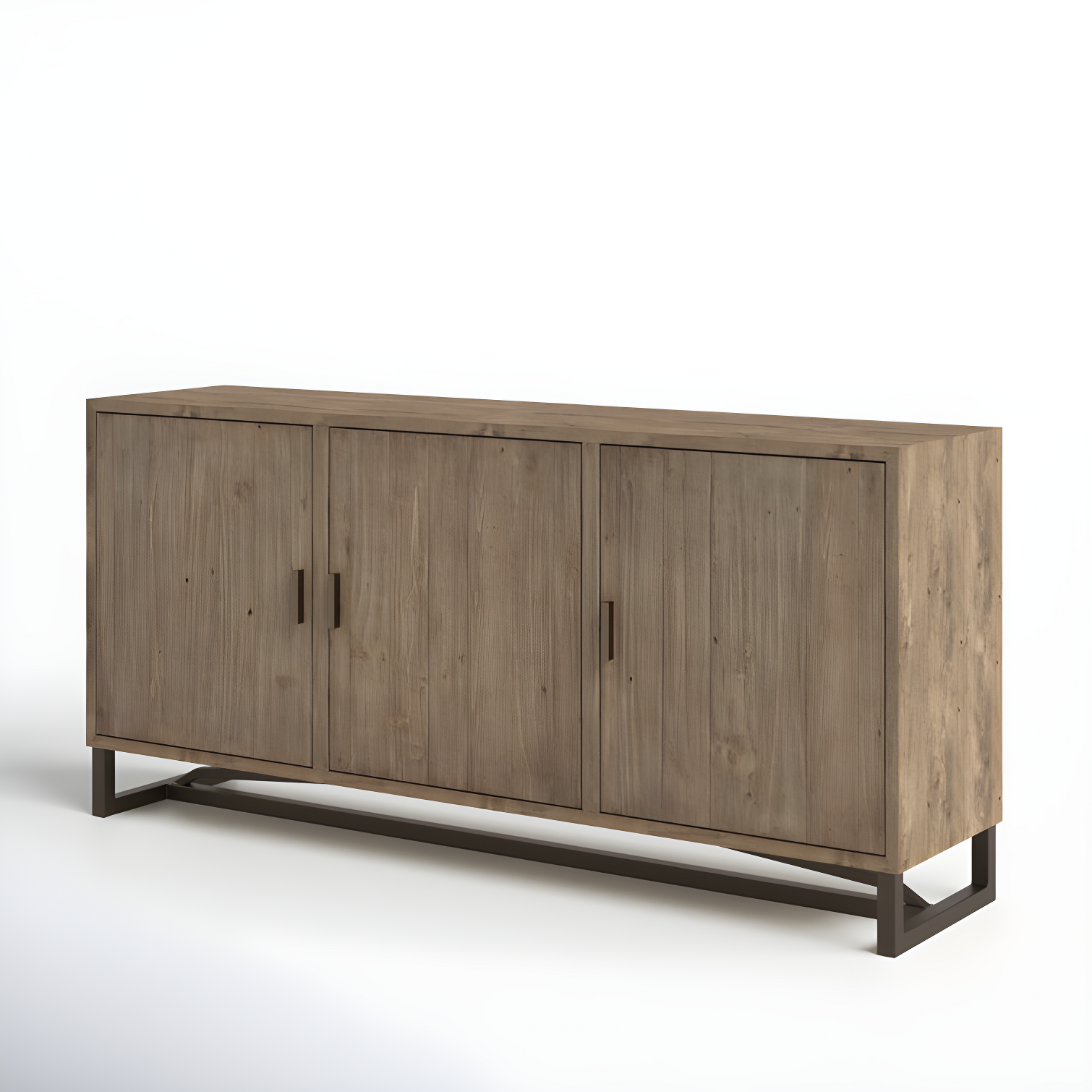 Lopez 68" Wide Pine Wood Sideboard