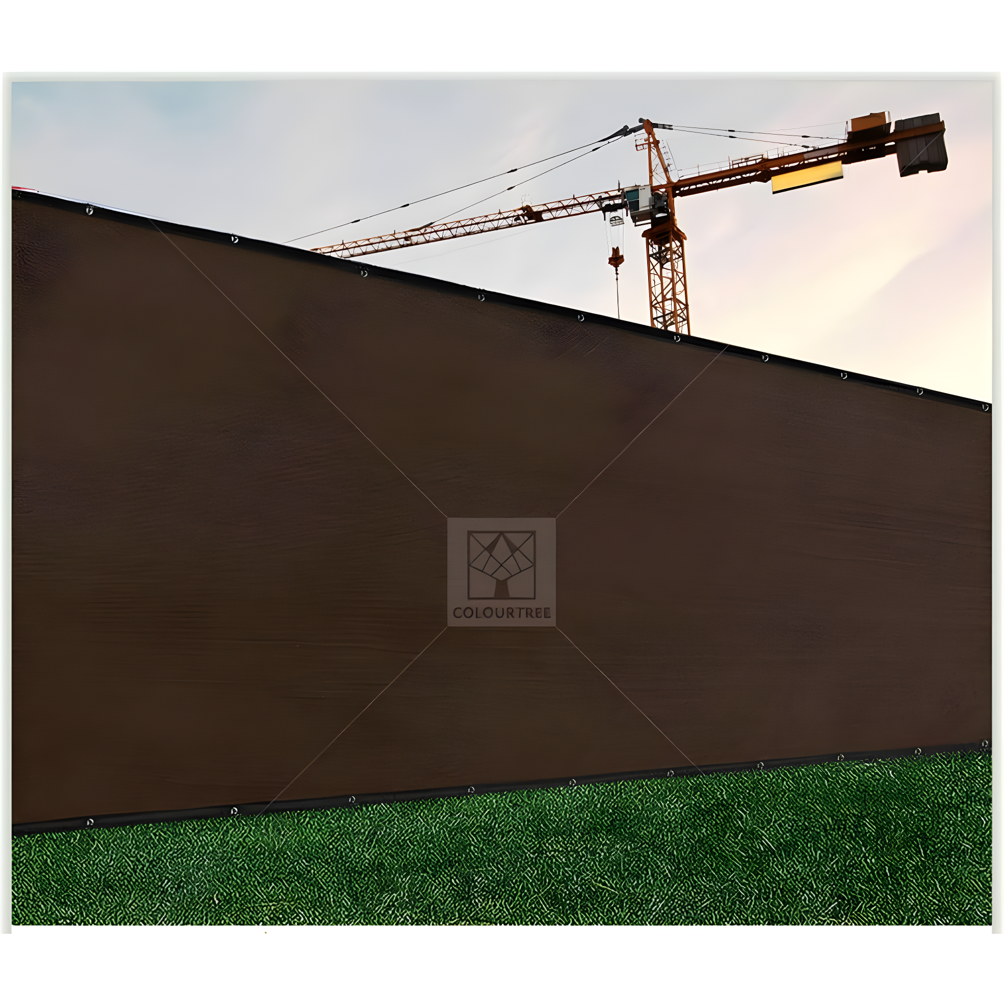 ColourTree Colour Tree Privacy Screen & Windscreen Fabric Cover – Durable Outdoor Fence Protection, UV-Resistant, Easy Installation