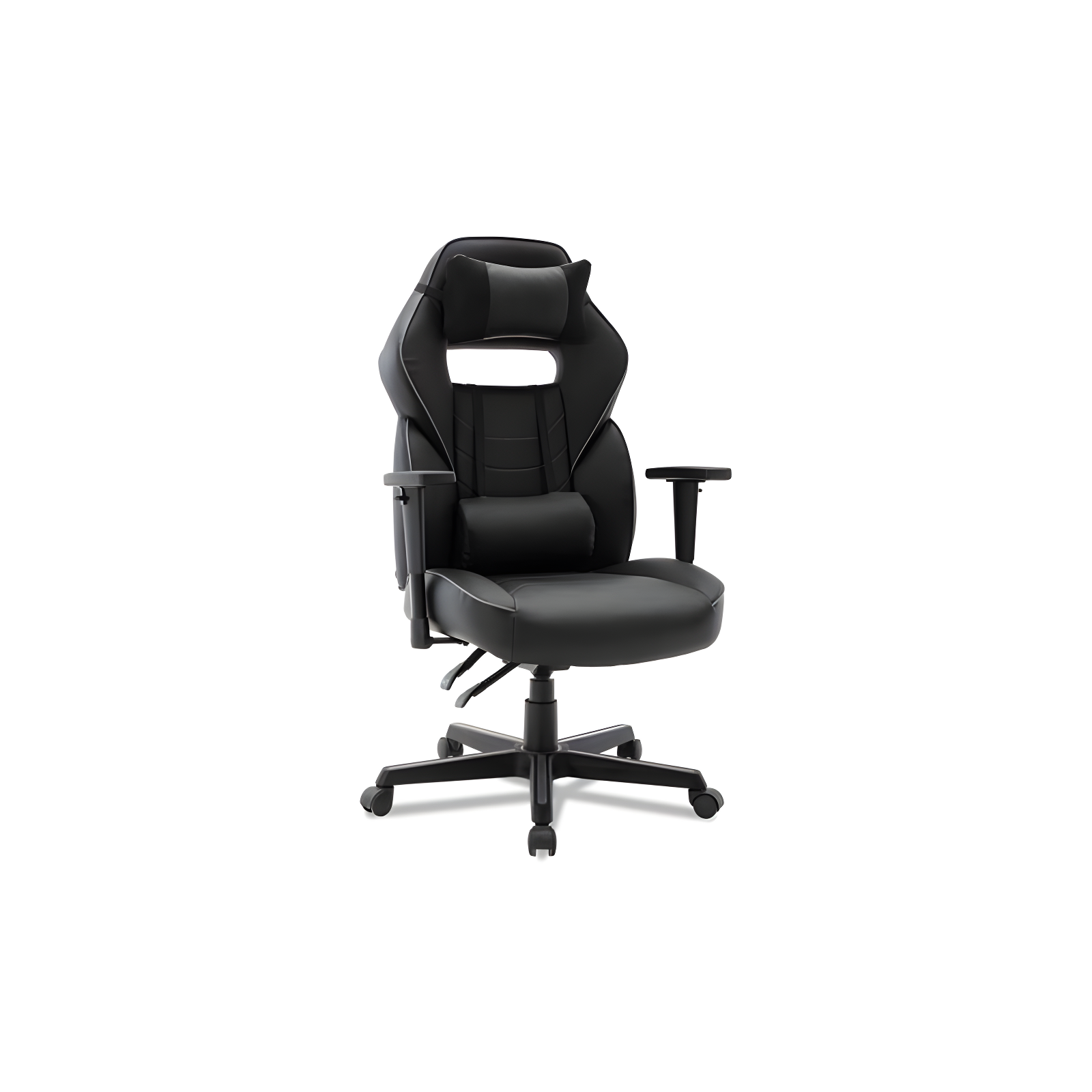 Inbox Zero Inbox Zero Adjustable Reclining Ergonomic Faux Leather Swiveling PC & Racing Game Chair