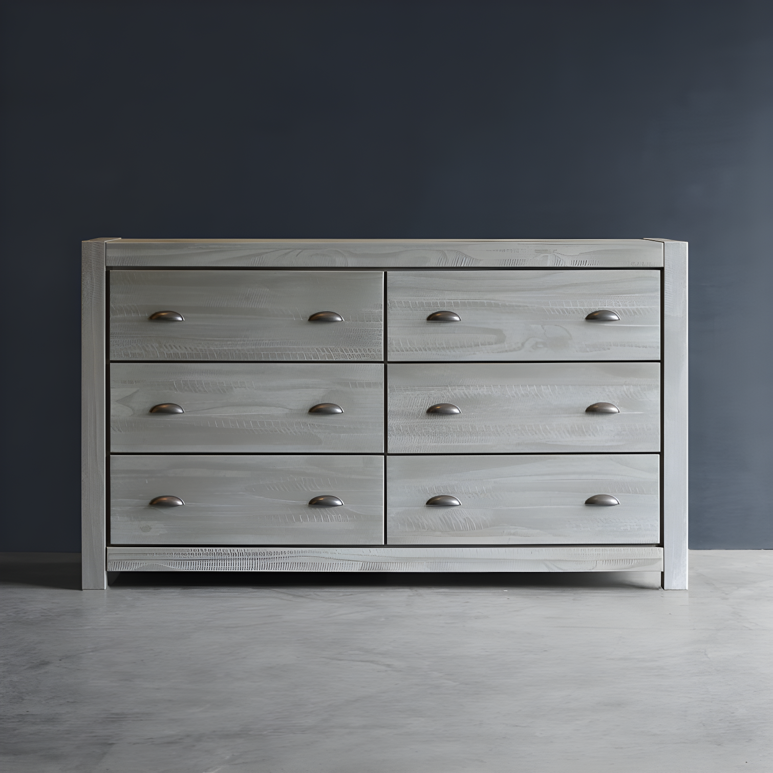 Montauk Solid Wood 59.5'' W 6 - Drawer Dresser