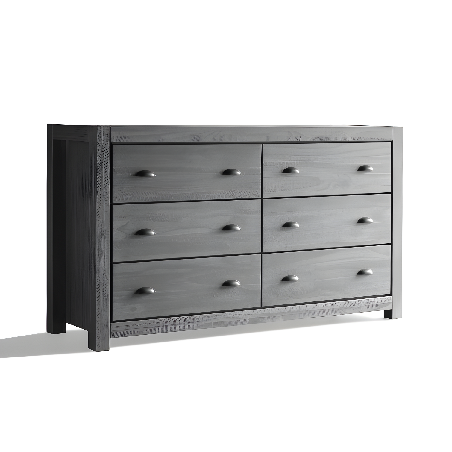 Montauk Solid Wood 59.5'' W 6 - Drawer Dresser