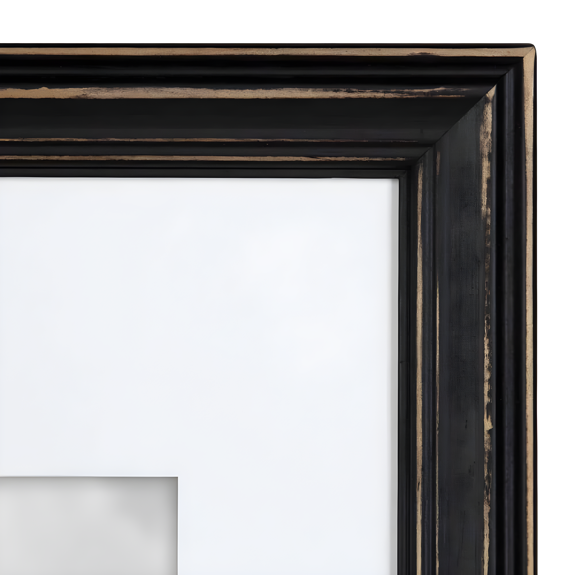 10pc Bordeaux Frame Box Set Black - Kate & Laurel All Things Decor: Wall Display, Modern Style