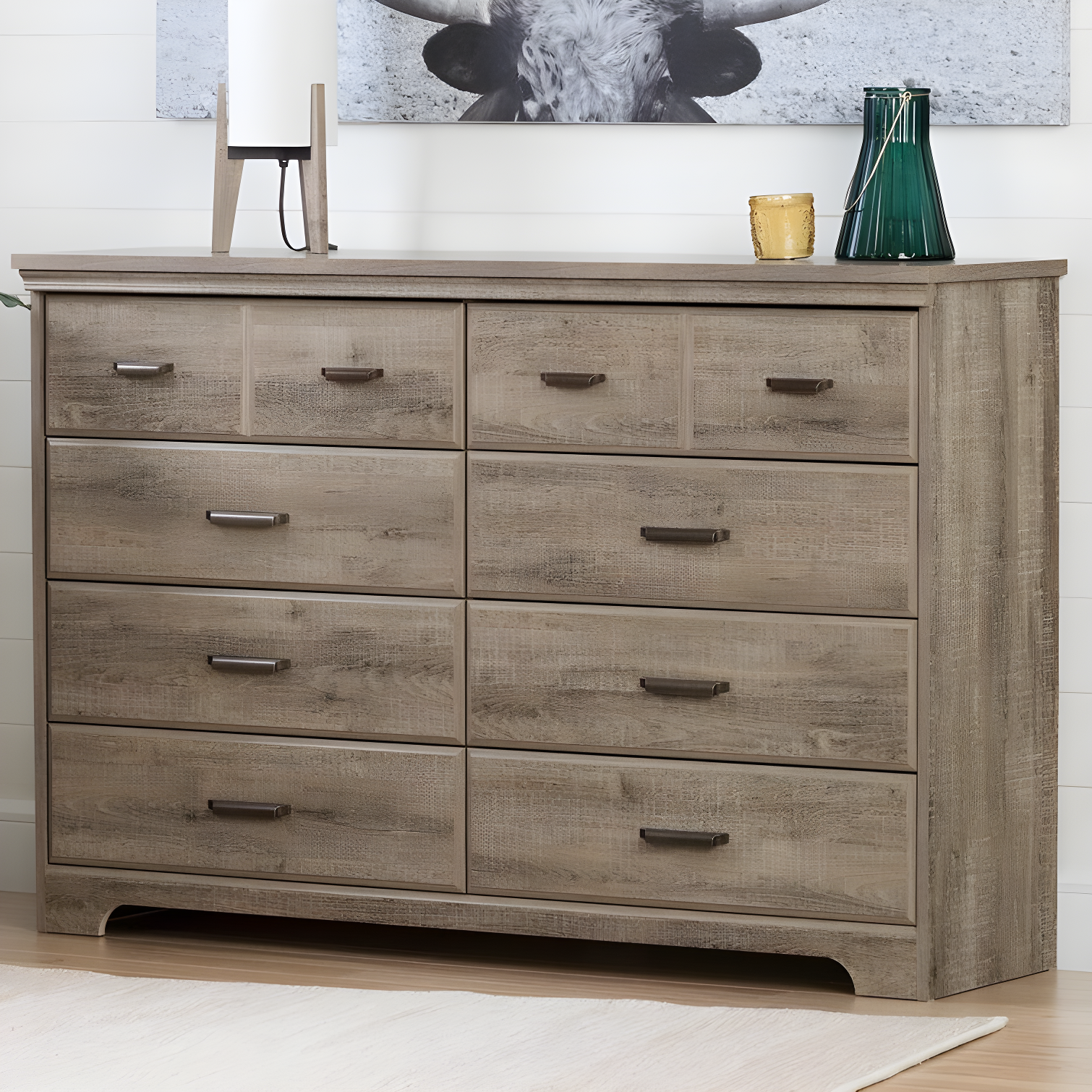 Versa 8-Drawer Storage Dresser - Classic Style