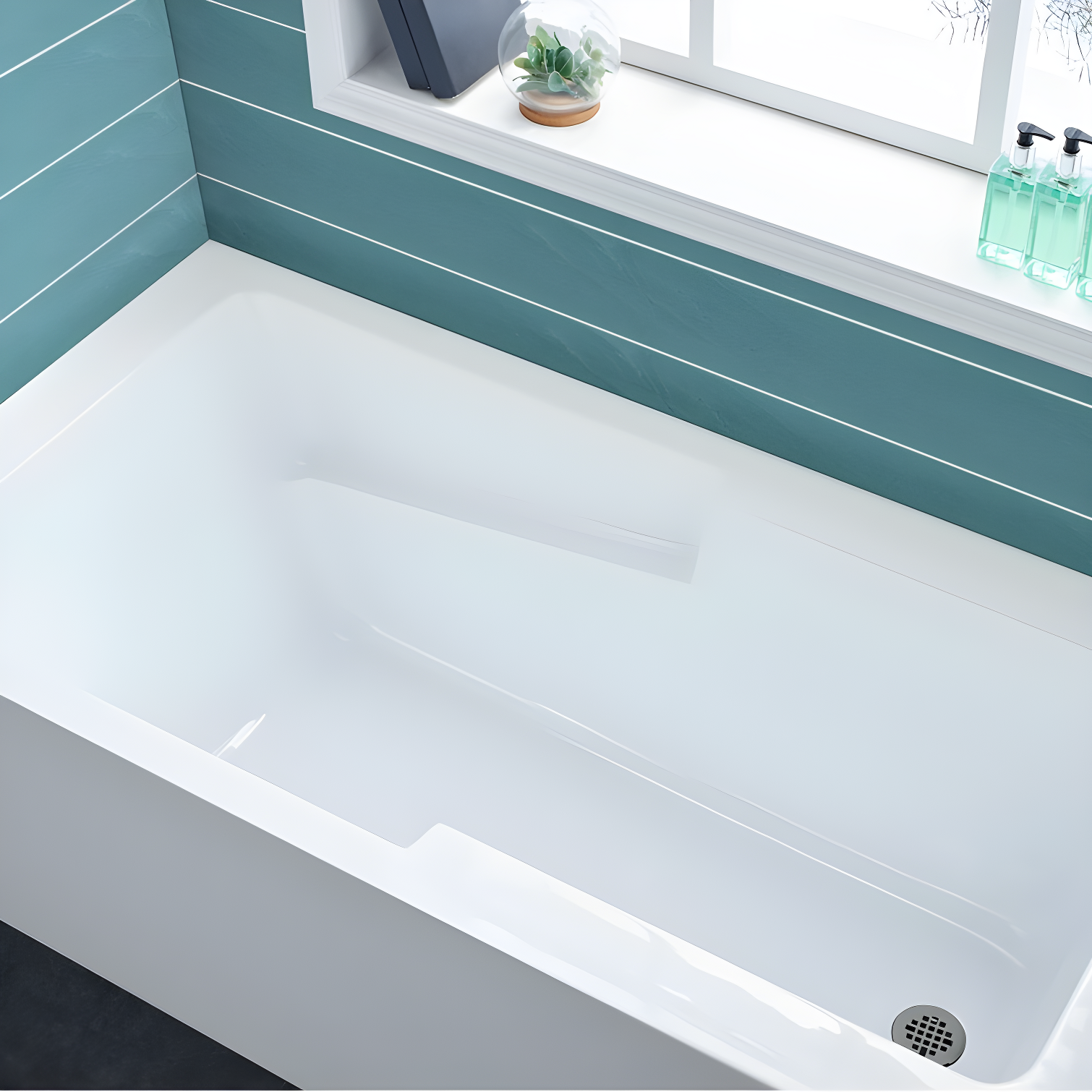 Voltaire 60" x 30" Alcove Bathtub with Apron