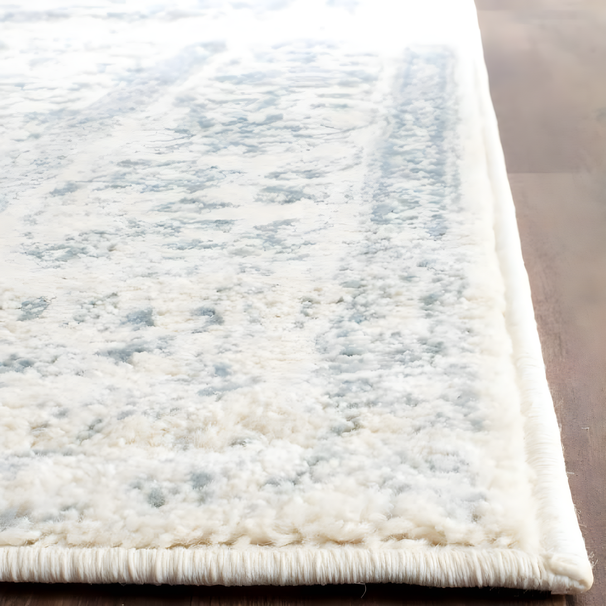Adirondack ADR109 Machine Made Indoor Runner - Ivory/Slate - 2'-6"x12' - Safavieh