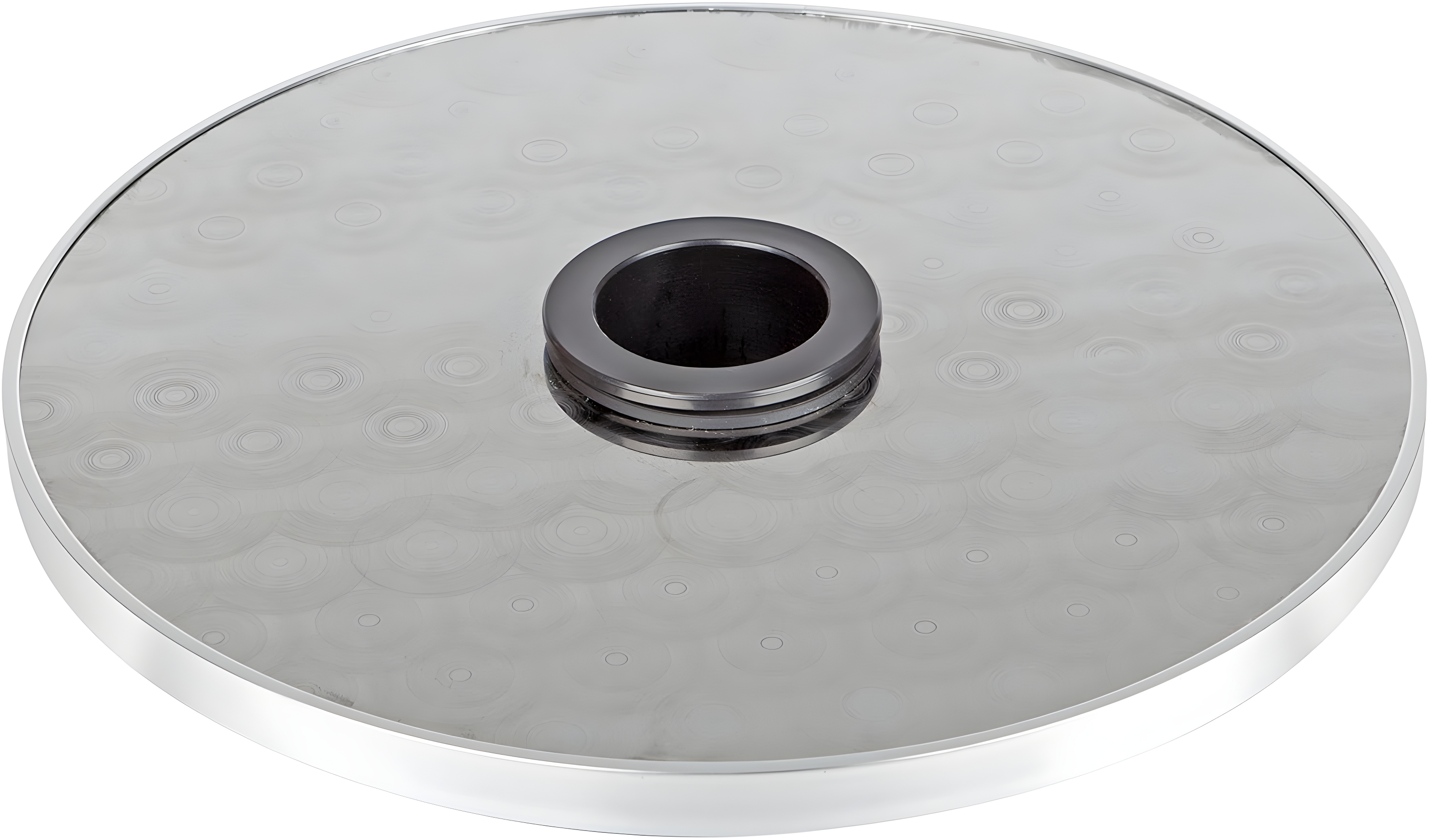 Fire Sense Fire Sense Adjustable Table for Patio Heater Stainless Steel Construction, Fits heaters with 2-1/2” Diameter Posts-16" Diameter