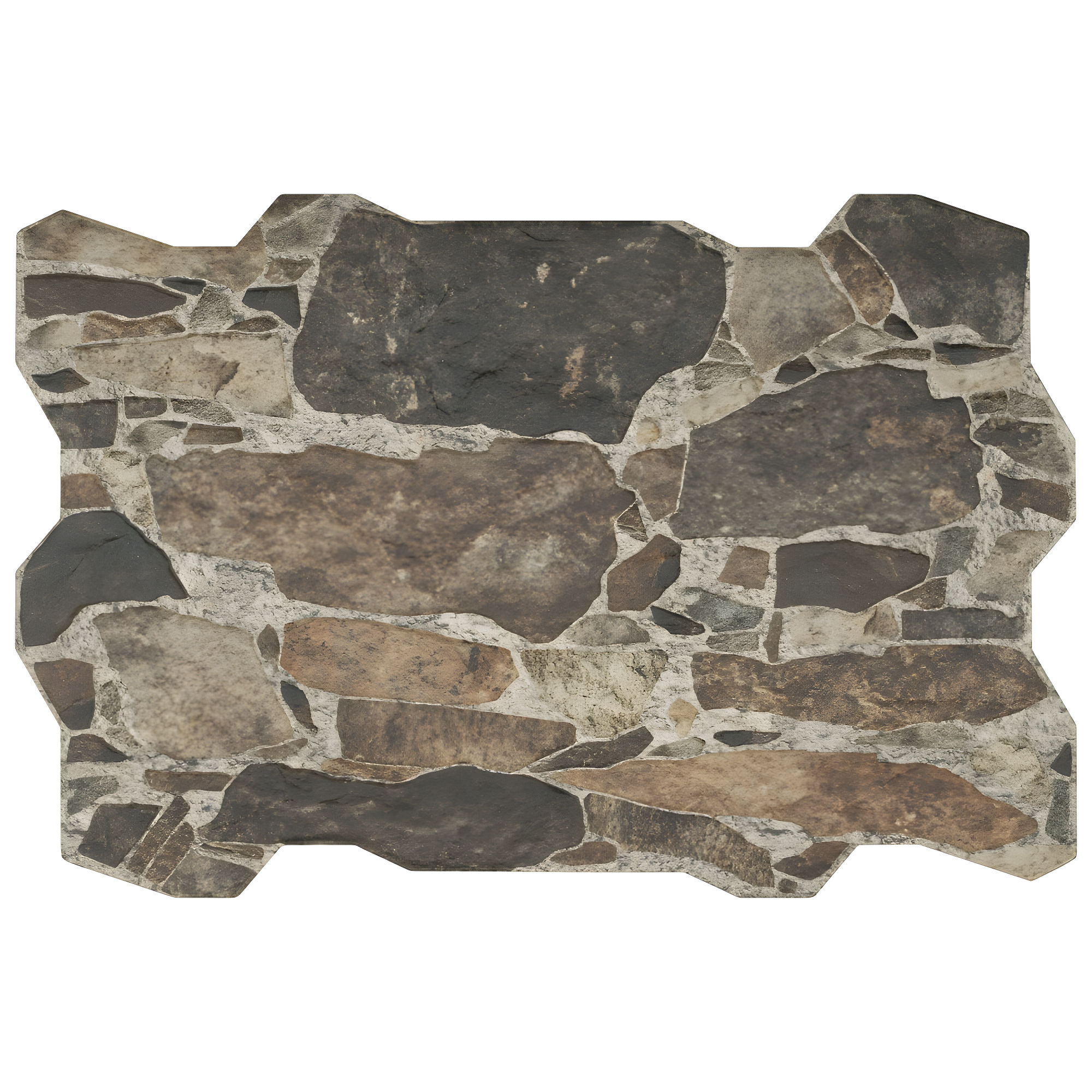 Rambla 15" x 23" Porcelain Stone Look Wall & Floor Tile