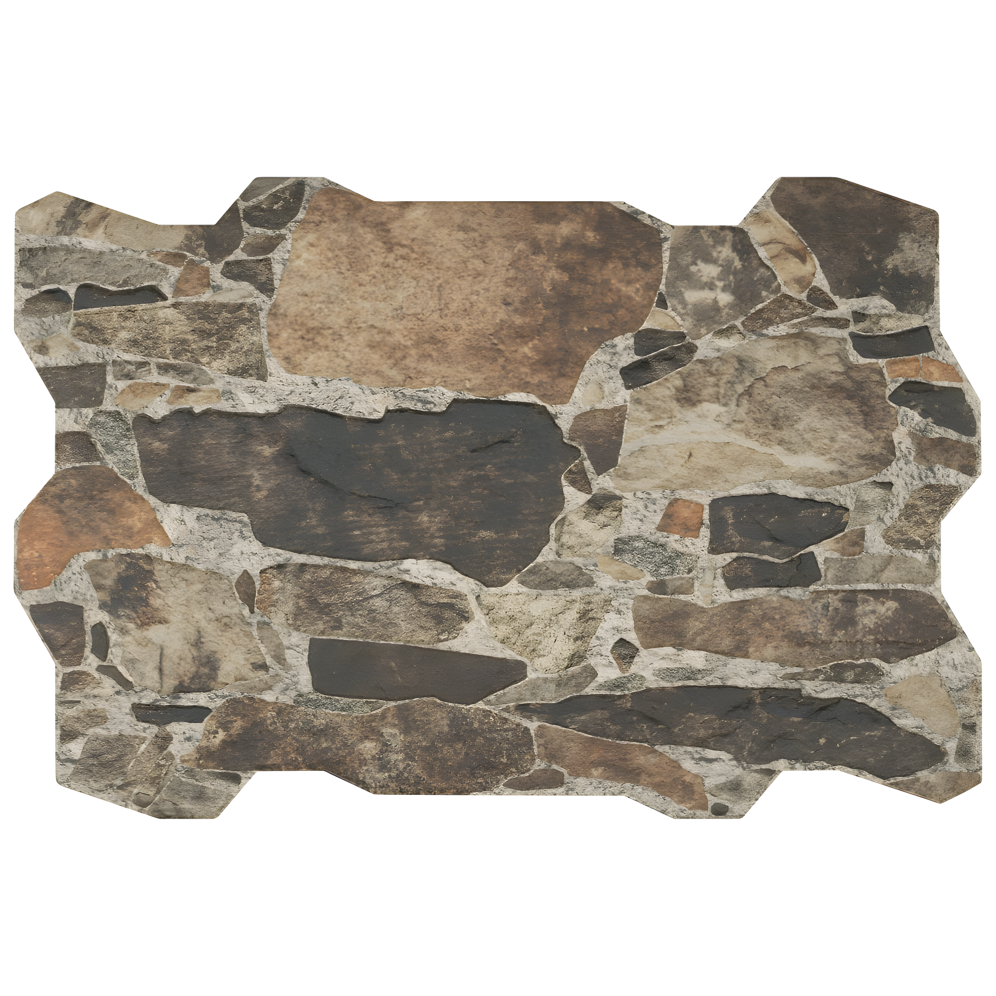 Rambla 15" x 23" Porcelain Stone Look Wall & Floor Tile