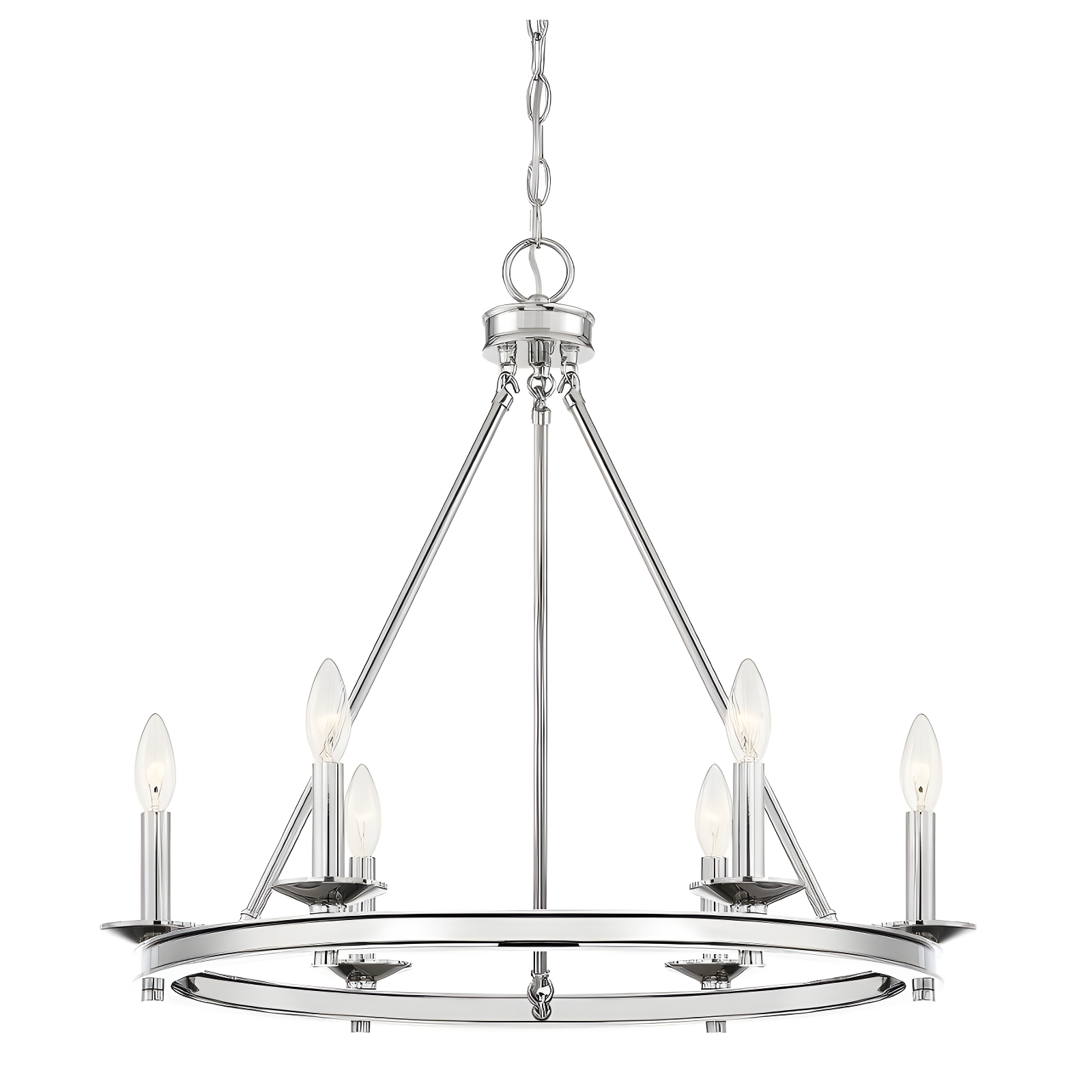 Savoy House Middleton 6 - Light Chandelier in  Matte Black