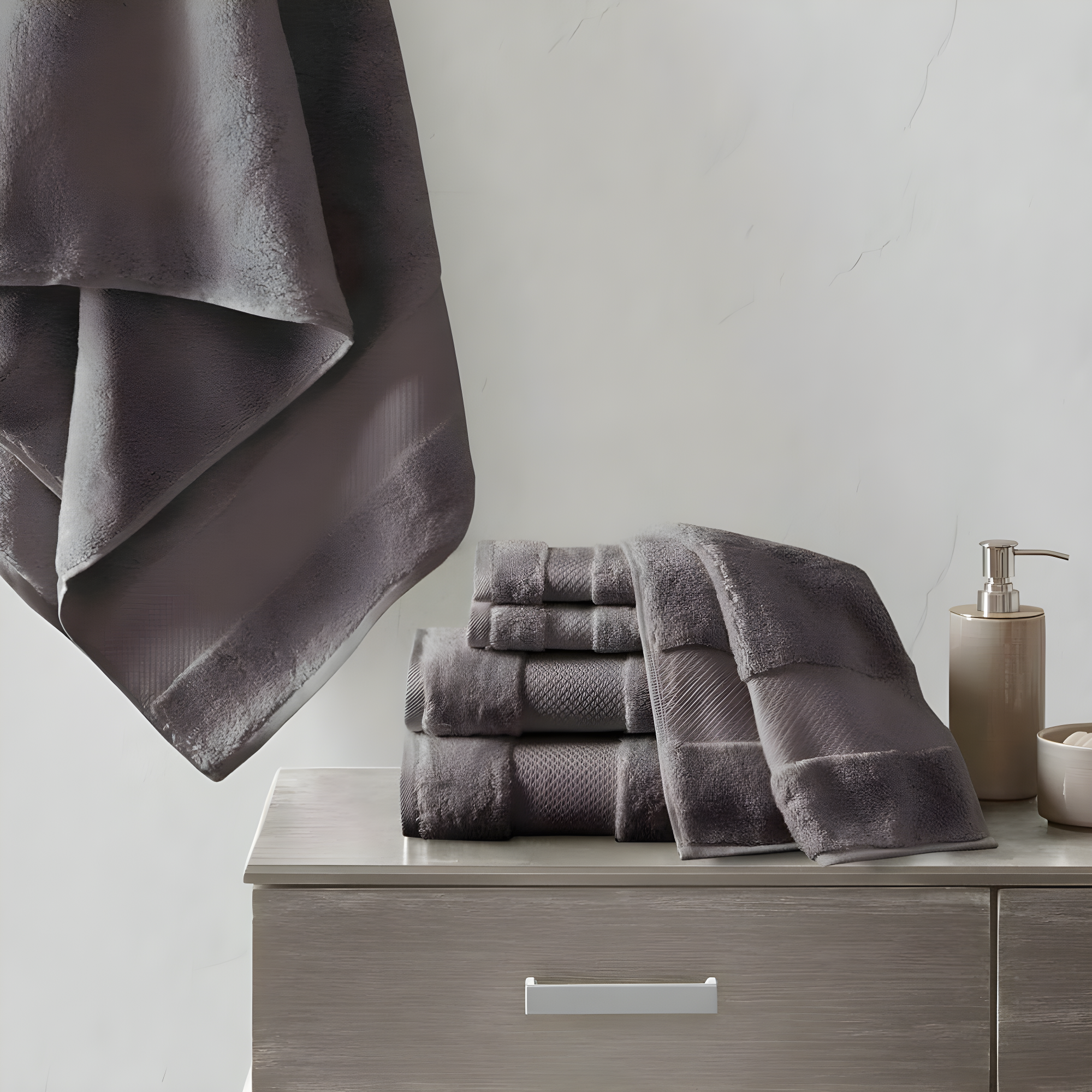 Turkish 100% Cotton Oversized Towel Set