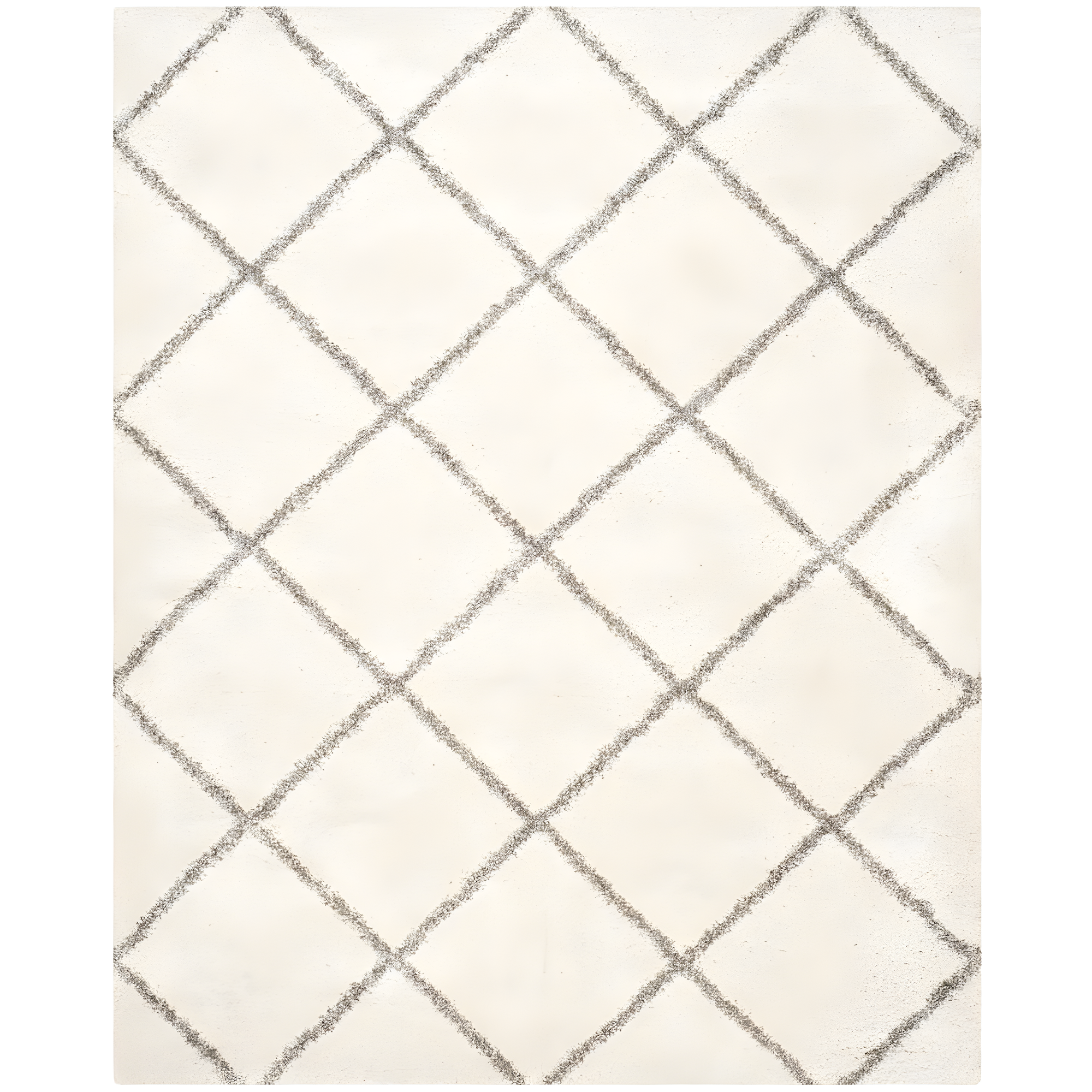 Hudson Shag SGH281 Power Loomed Indoor Area Rug - Ivory/Grey - 9'x12' - Safavieh