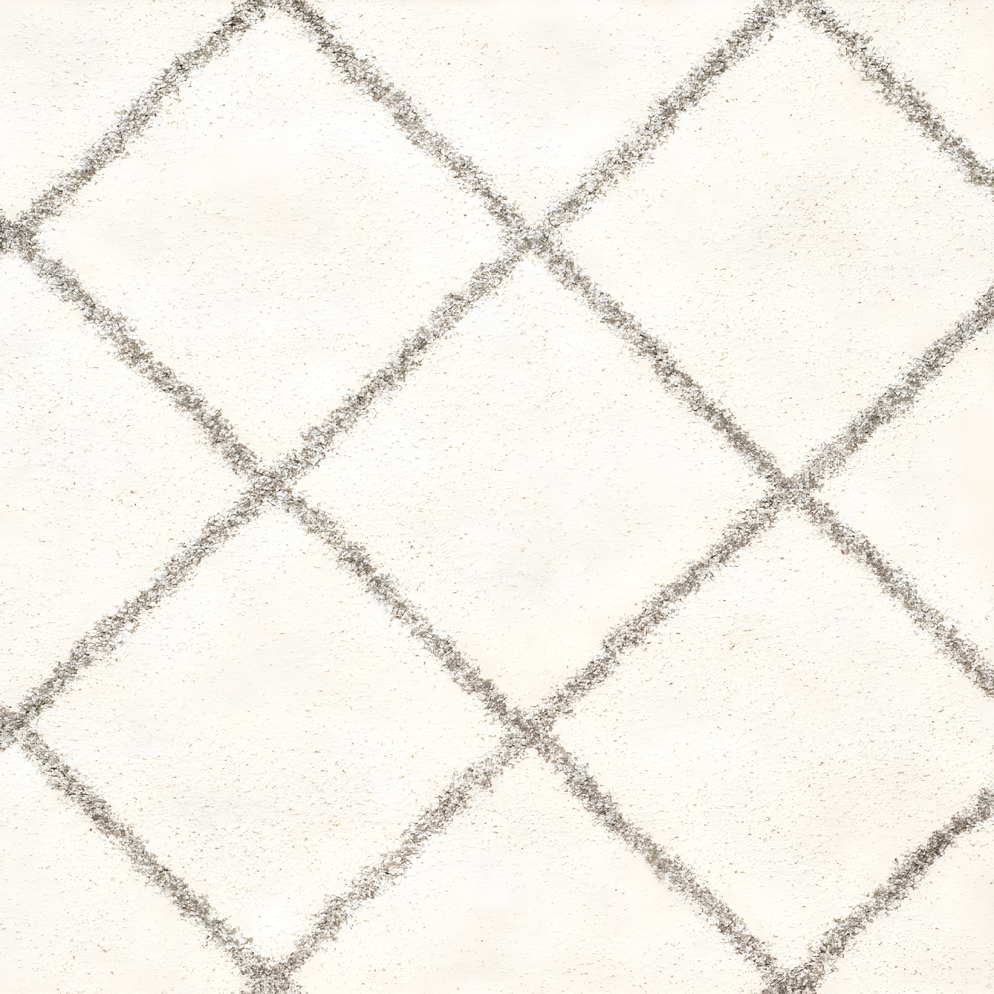 Hudson Shag SGH281 Power Loomed Indoor Area Rug - Ivory/Grey - 9'x12' - Safavieh