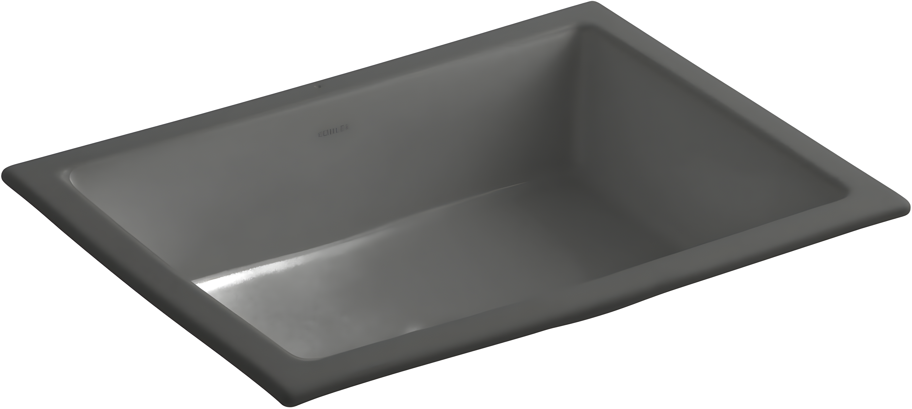 Verticyl Rectangular Undermount Bathroom Sink with Overflow