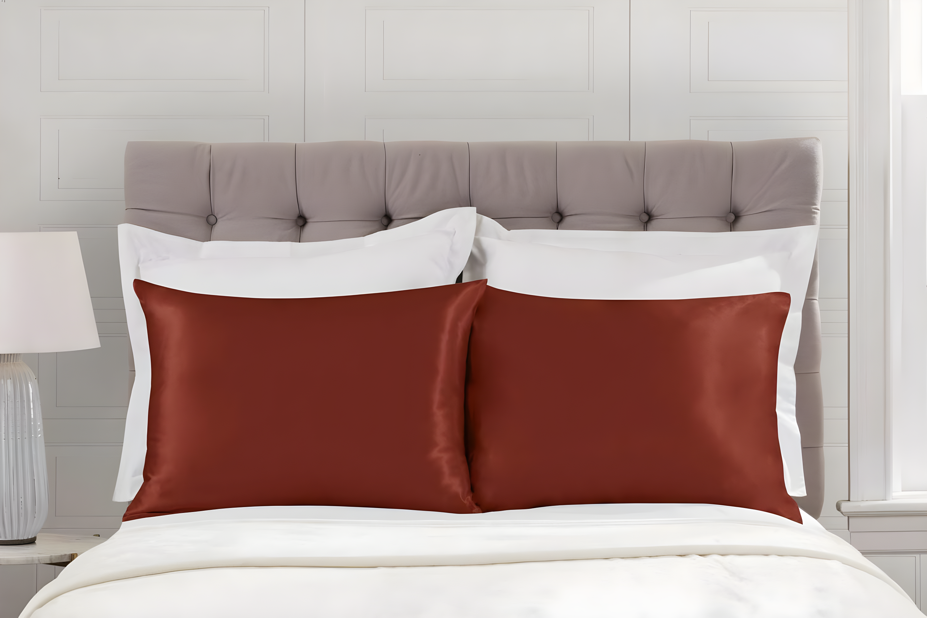 Shopbedding Blissford Satin Pillowcase with Zipper
