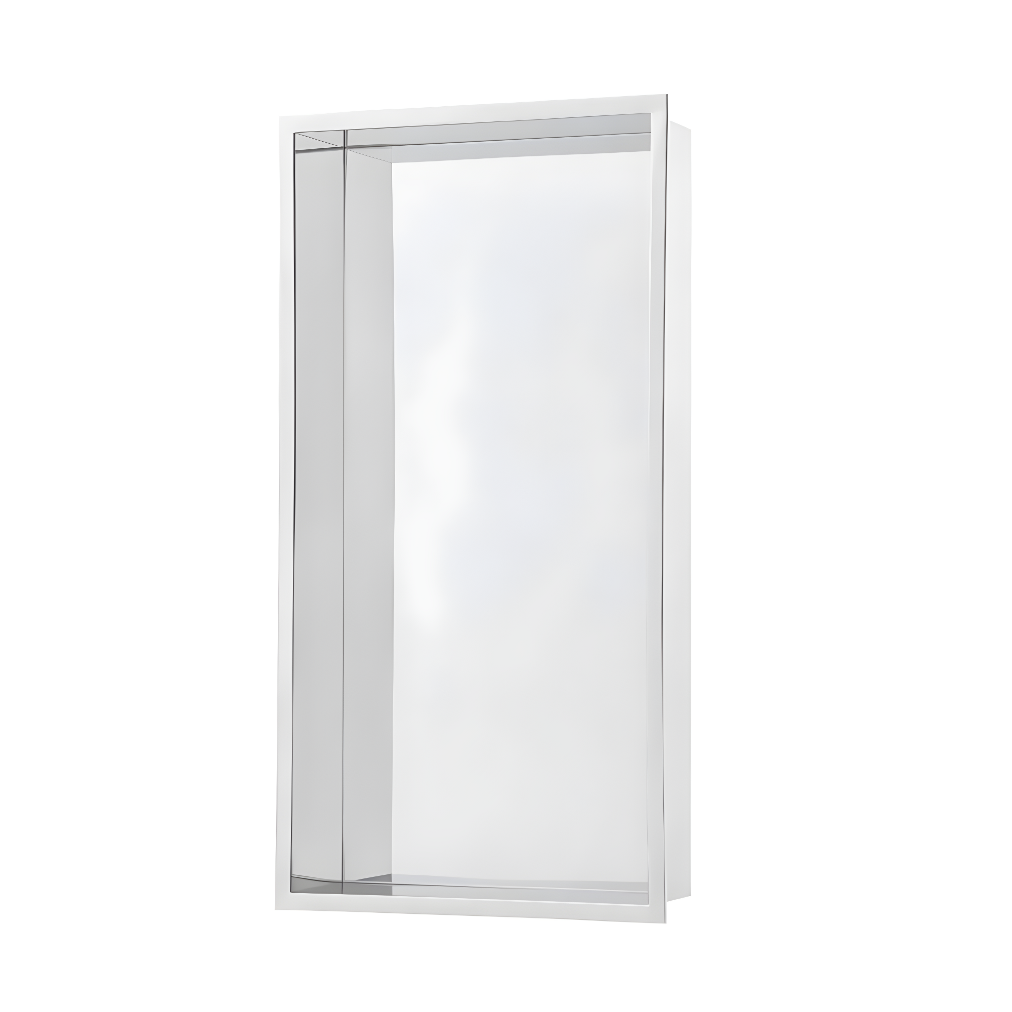 Voltaire 12" x 24" Stainless Steel Single Shelf Wall Niche