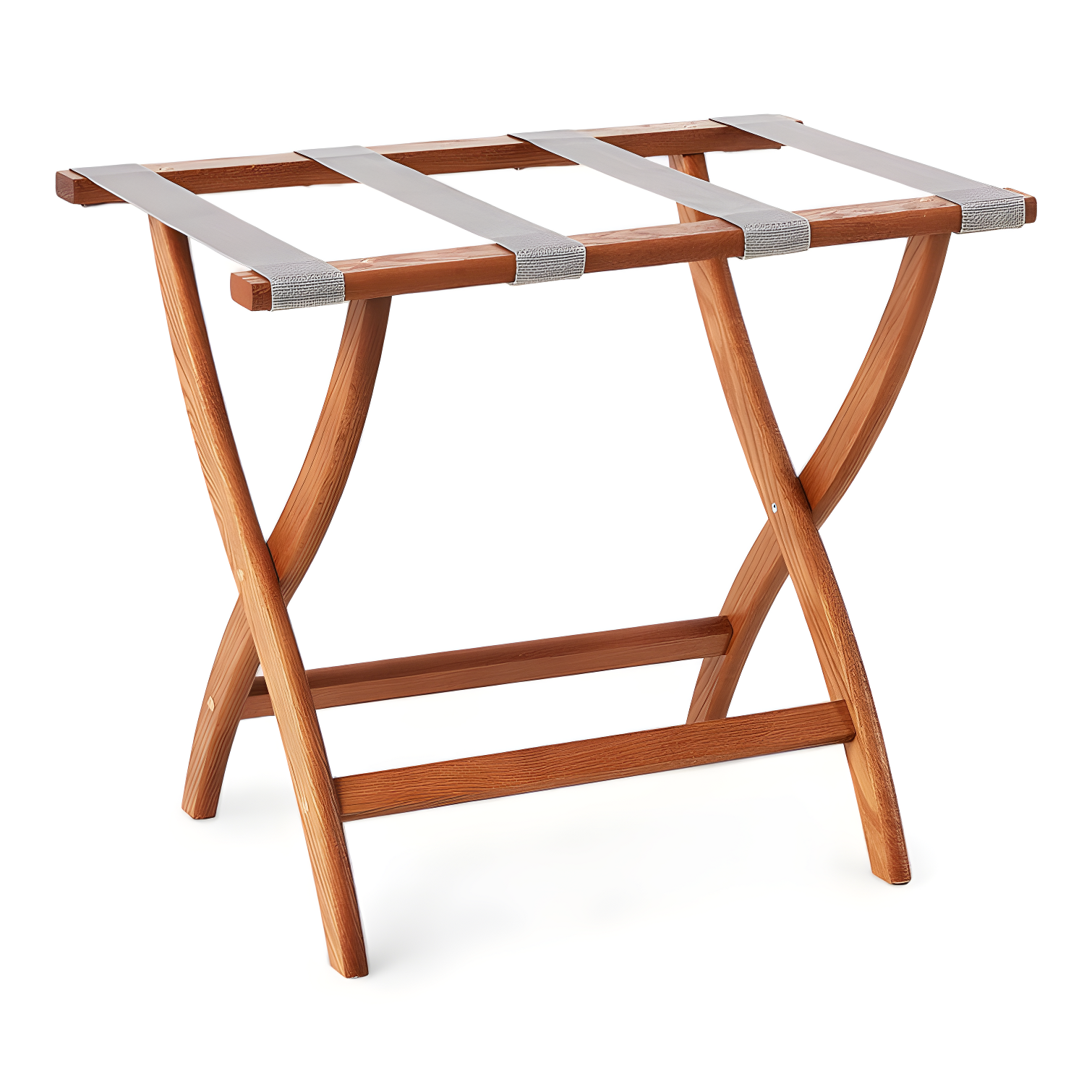 Folding Oak,Wood Luggage Rack