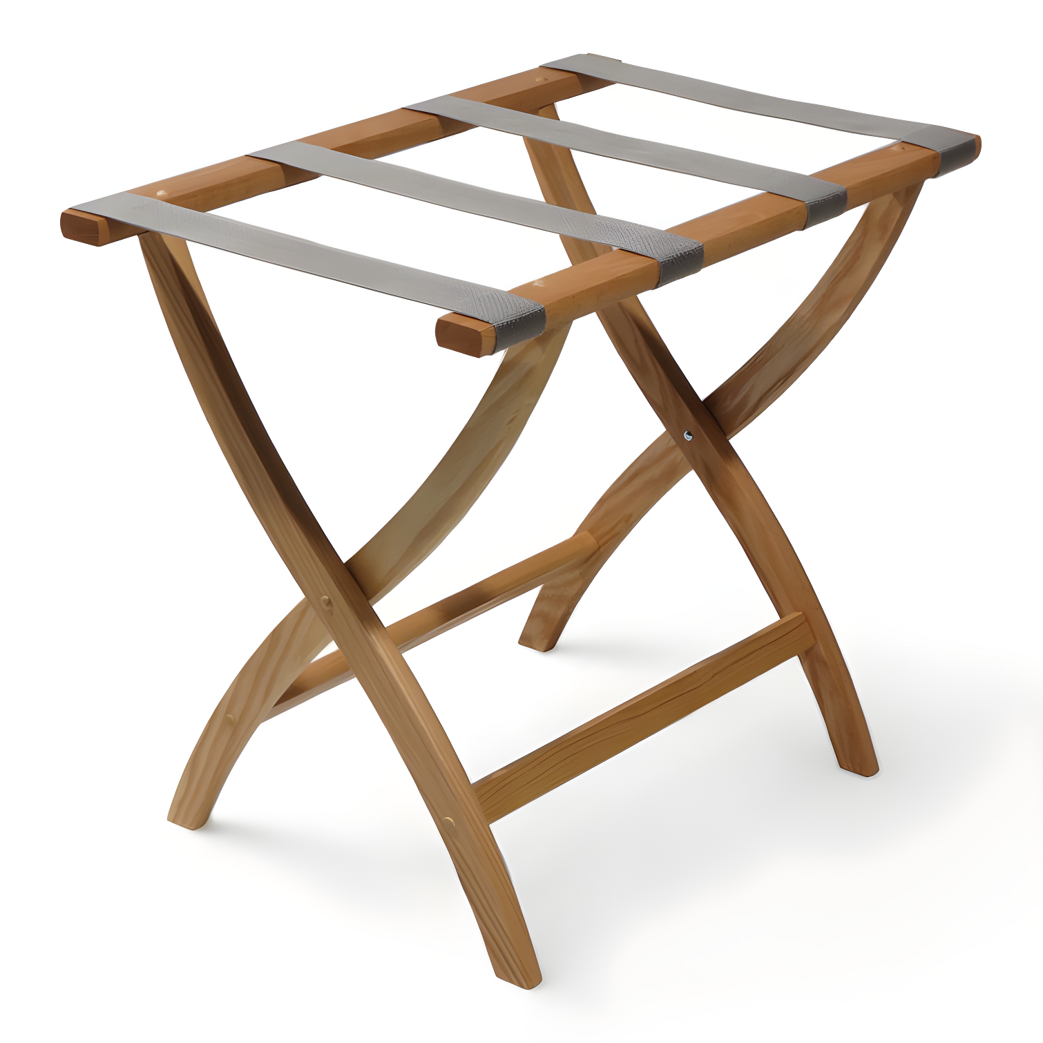 Folding Oak,Wood Luggage Rack