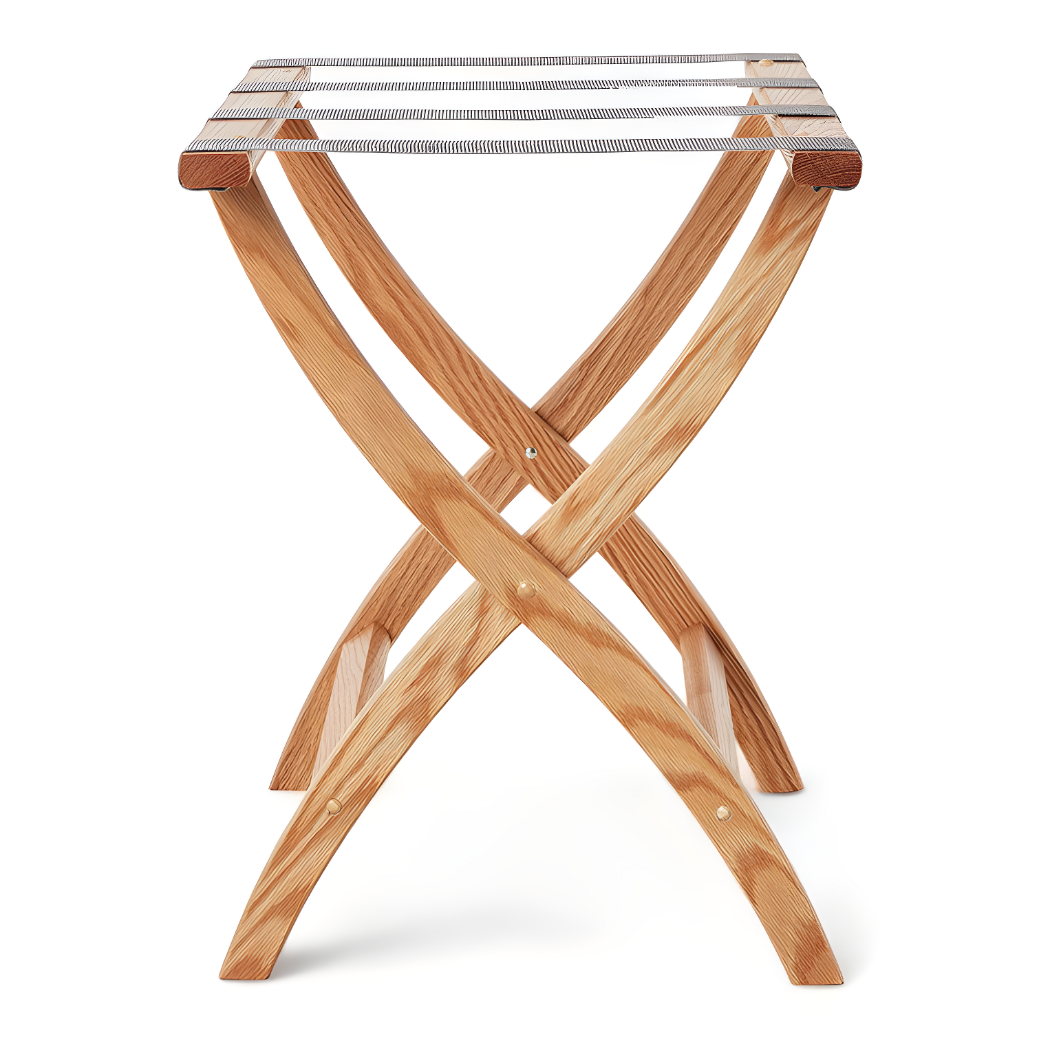 Folding Oak,Wood Luggage Rack