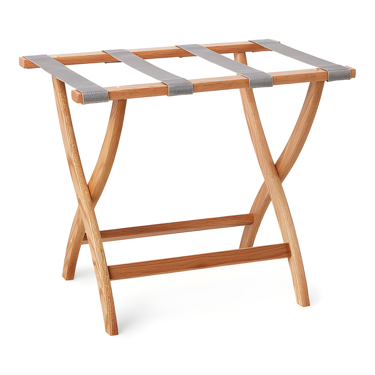 Folding Oak,Wood Luggage Rack