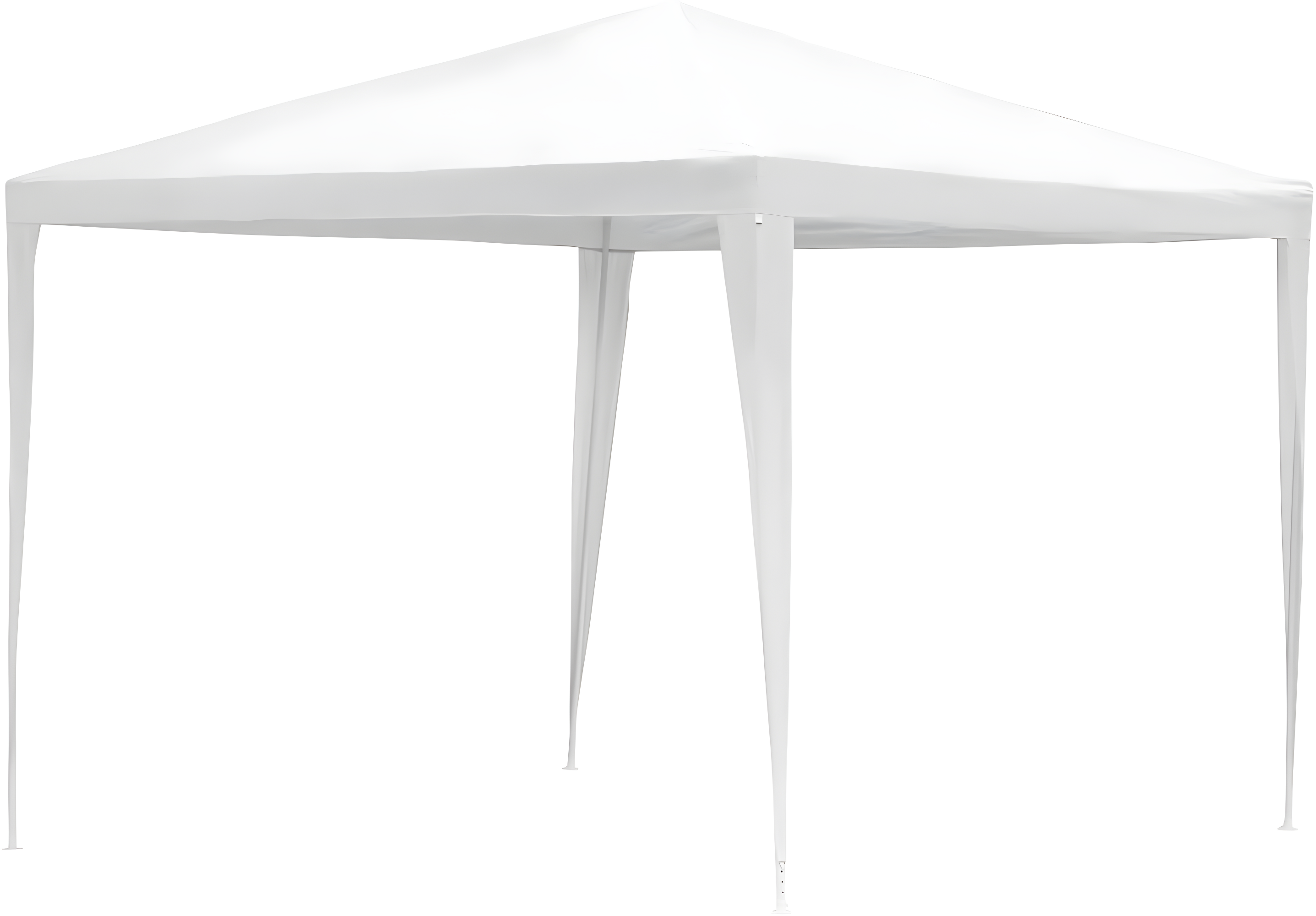 XF XINFENG 10'x10' Outdoor Wedding Party Canopy Tent, Camping Shelter Waterproof Outdoor Party Tent White Patio Gazebo Canopy Tents for BBQ Pavilion Canopy Cater Events