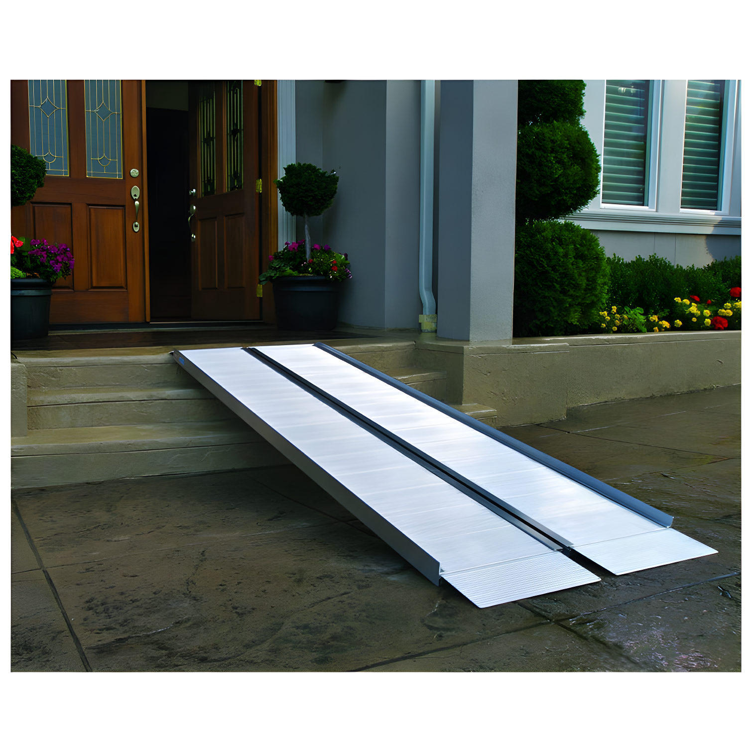EZ-ACCESS EZ-ACCESS SUITCASE 2’ x 30" Portable Singlefold Ramp for Scooters & Wheelchairs (Set of 2)
