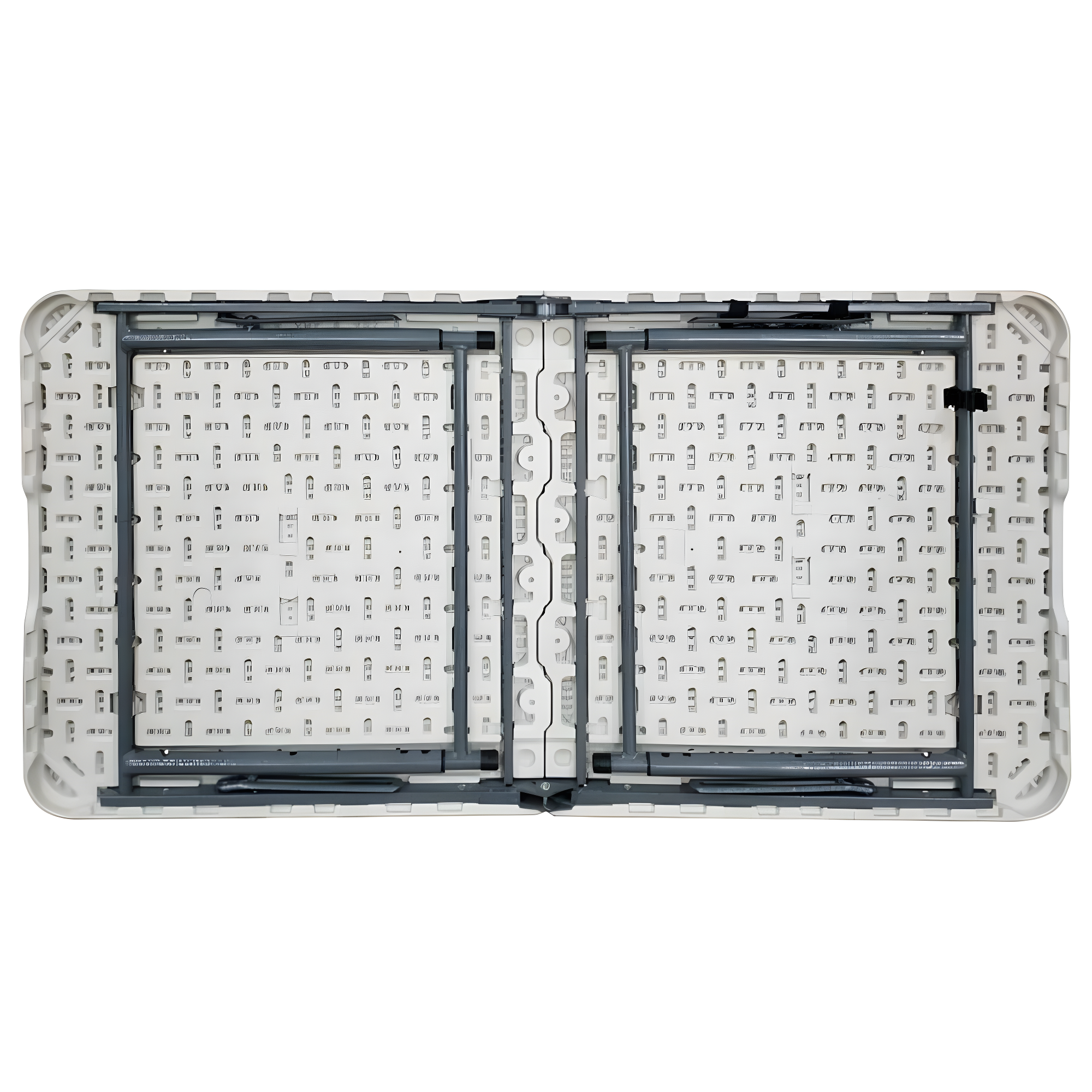 Open Box Plastic Development Group 48in Bi Fold Blow Molded Plastic Table