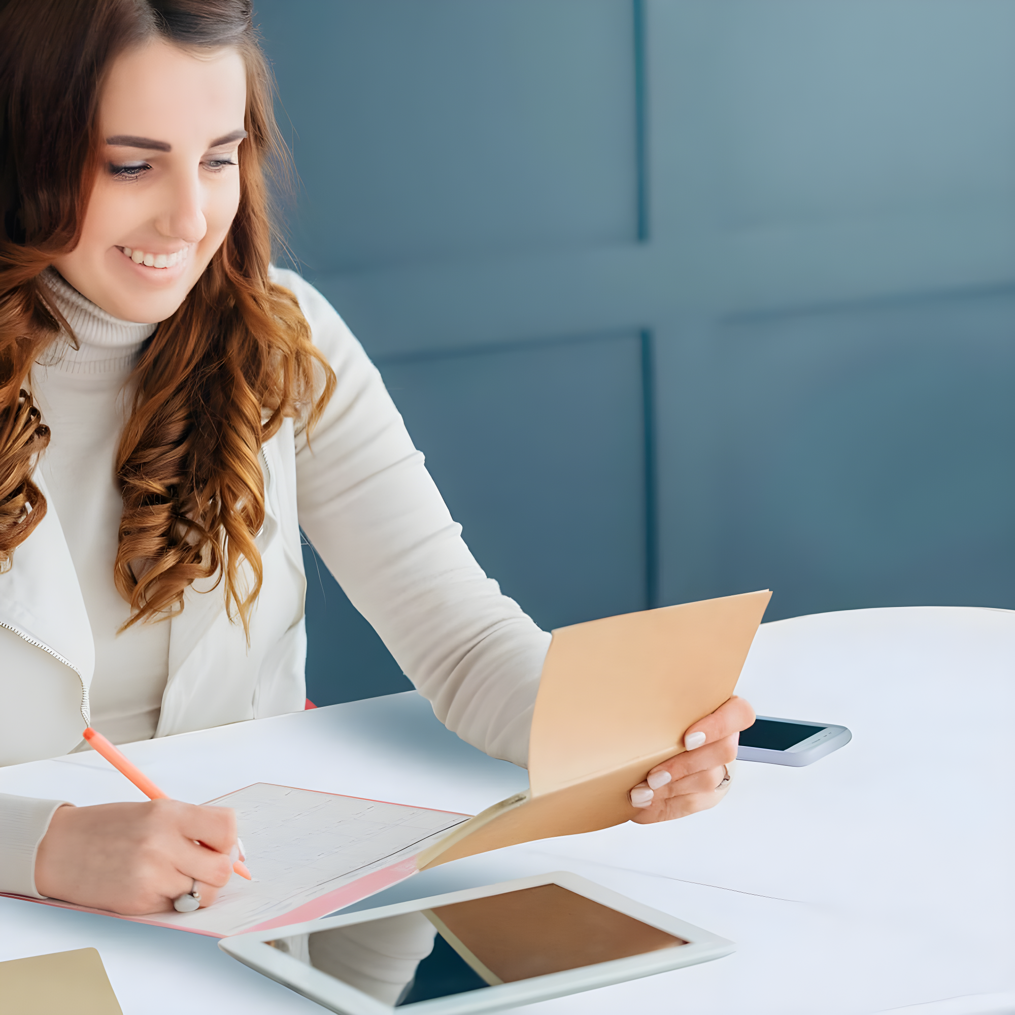 Open Box Plastic Development Group 48in Bi Fold Blow Molded Plastic Table