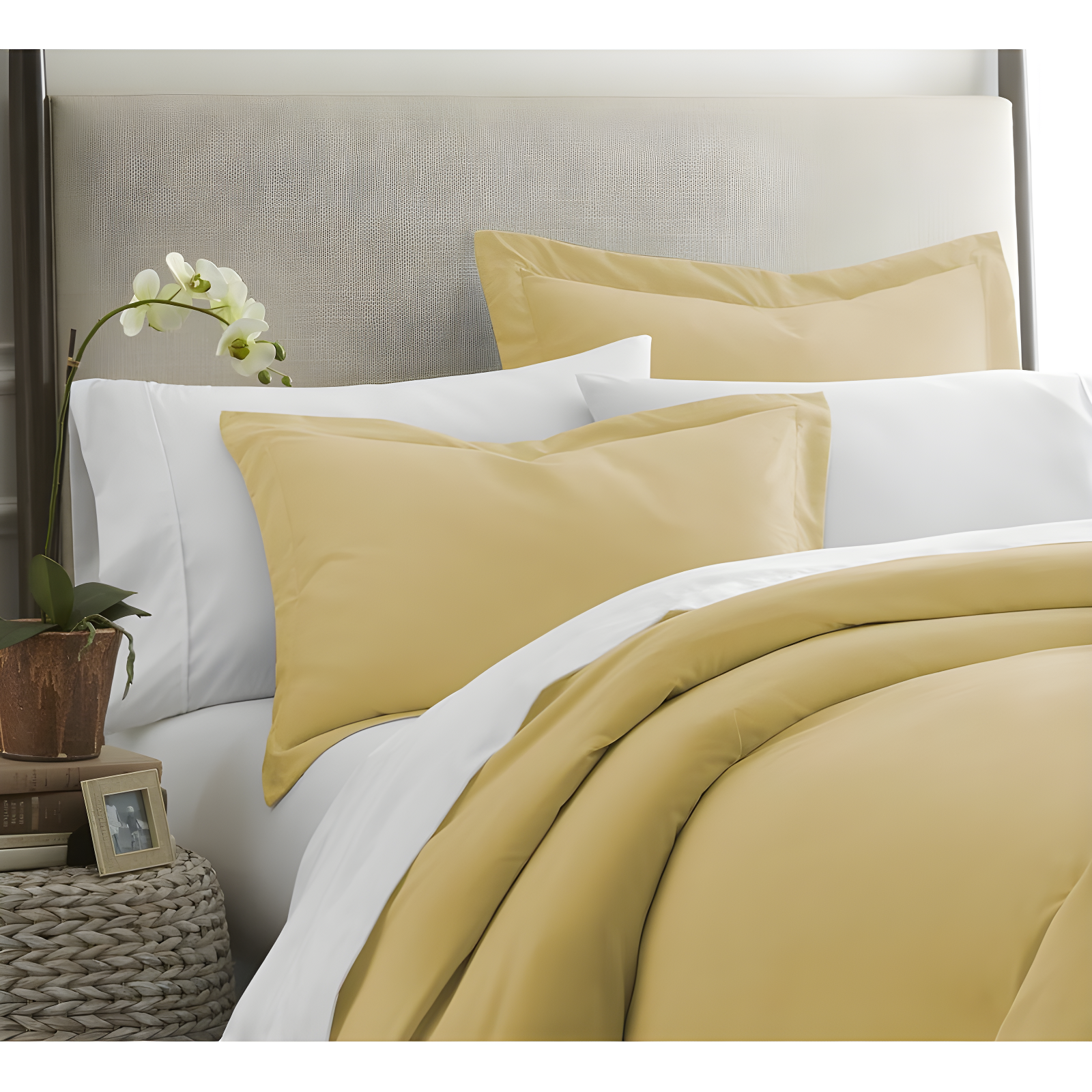 Pillow Shams 2-Pack Microfiber Ultra Soft Bedding (Set of 2)