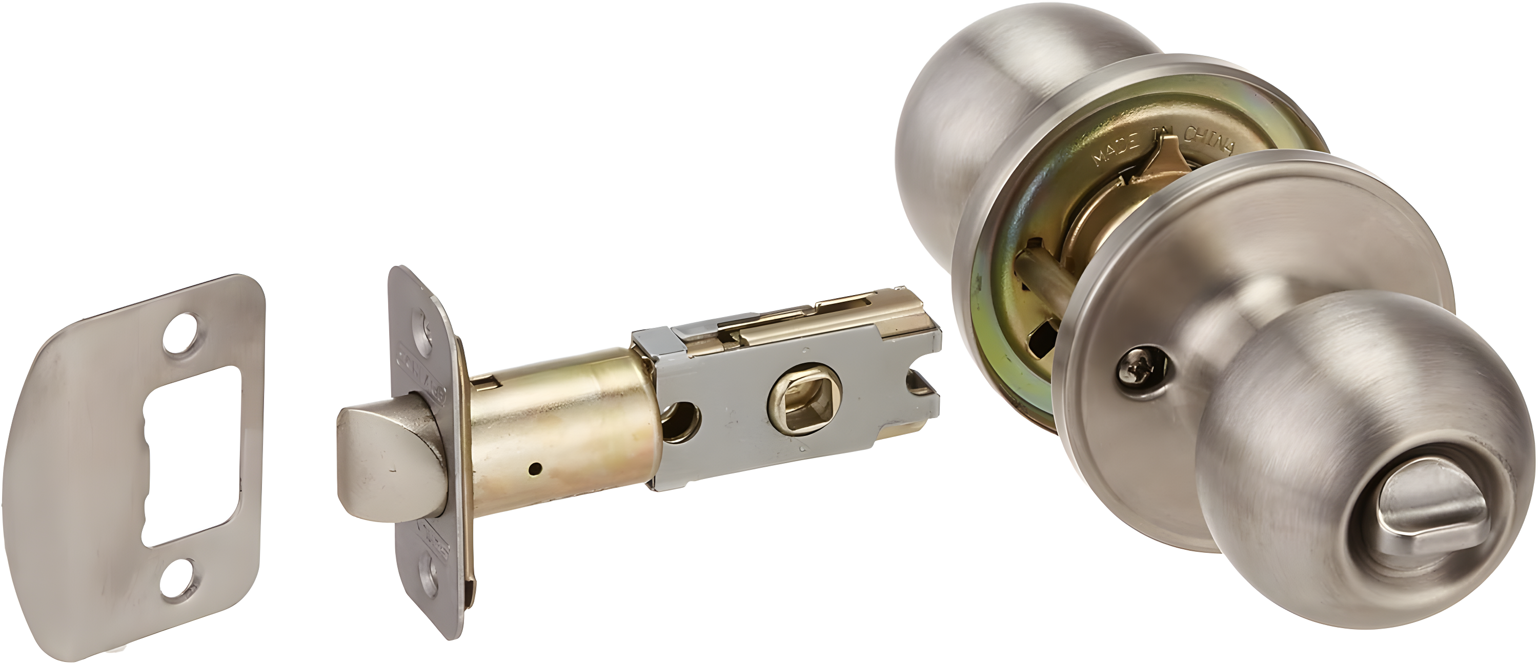 Corona Knob Bed and Bath Lock