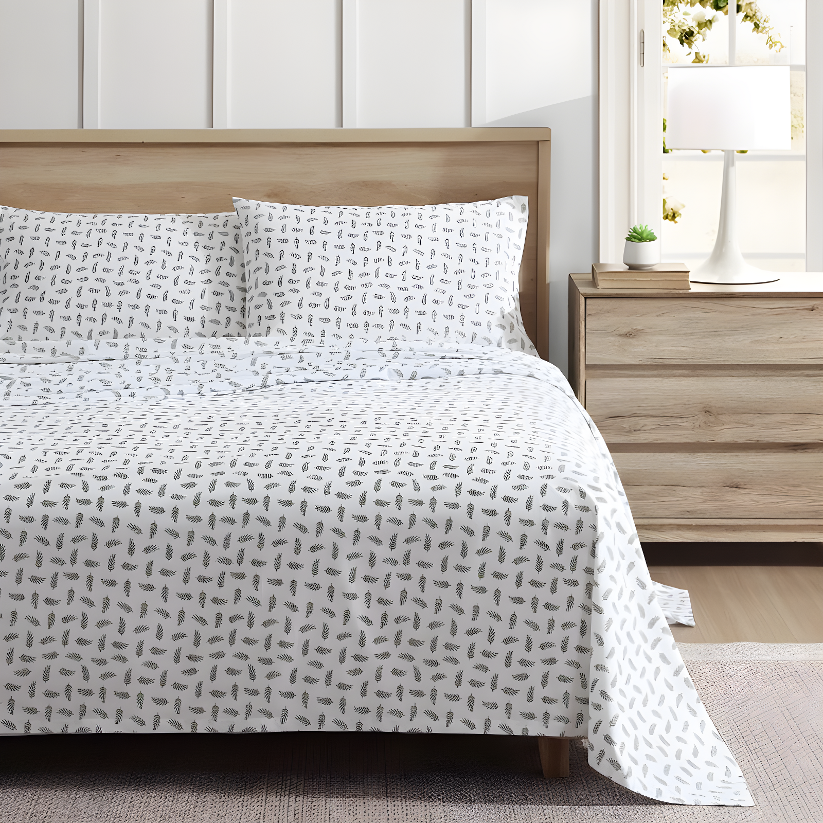 Eddie Bauer Eddie Bauer Printed Cotton Percale Sheet Sets