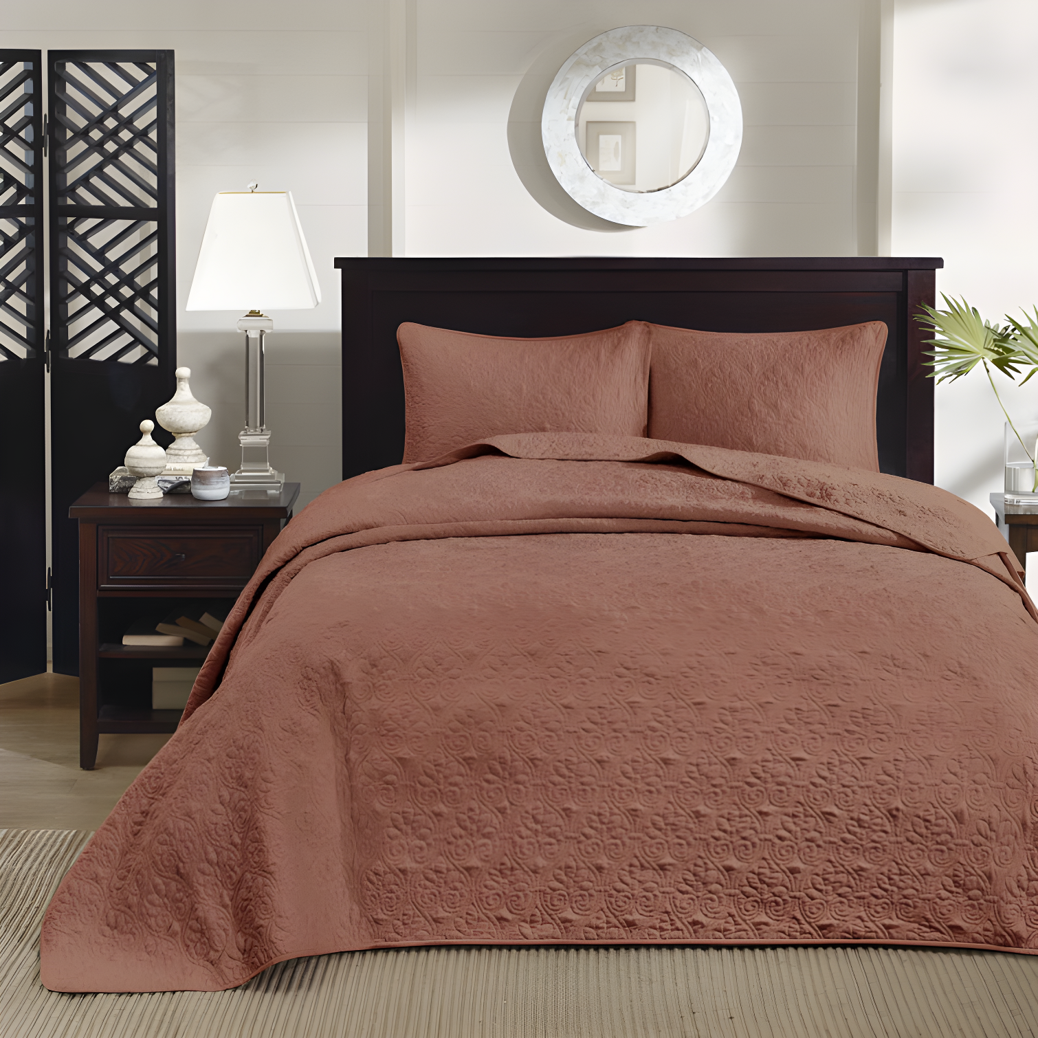 Quebec Reversible Bedspread Set
