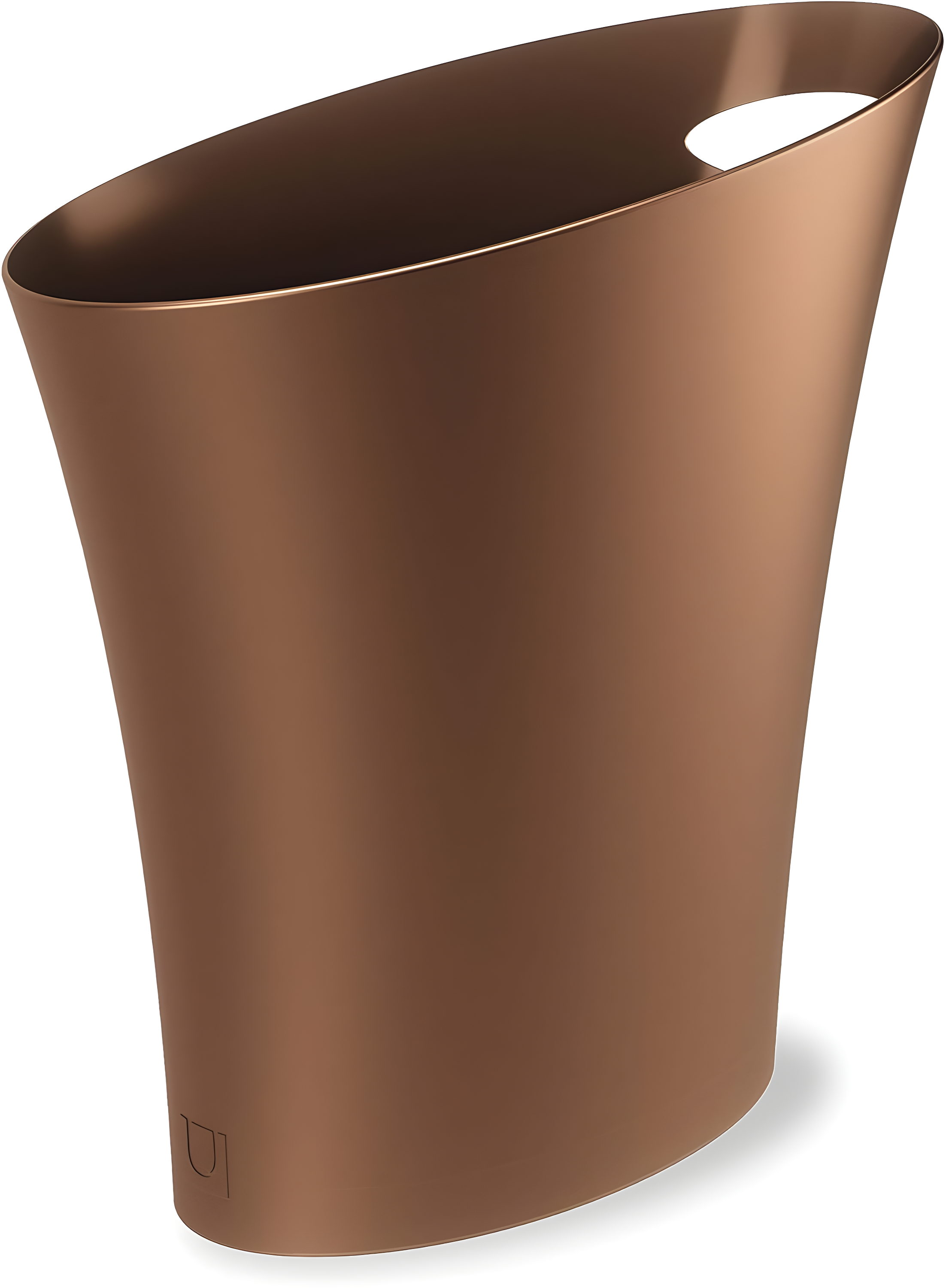 Umbra Skinny Plastic Open Waste Basket - 2 Gallons
