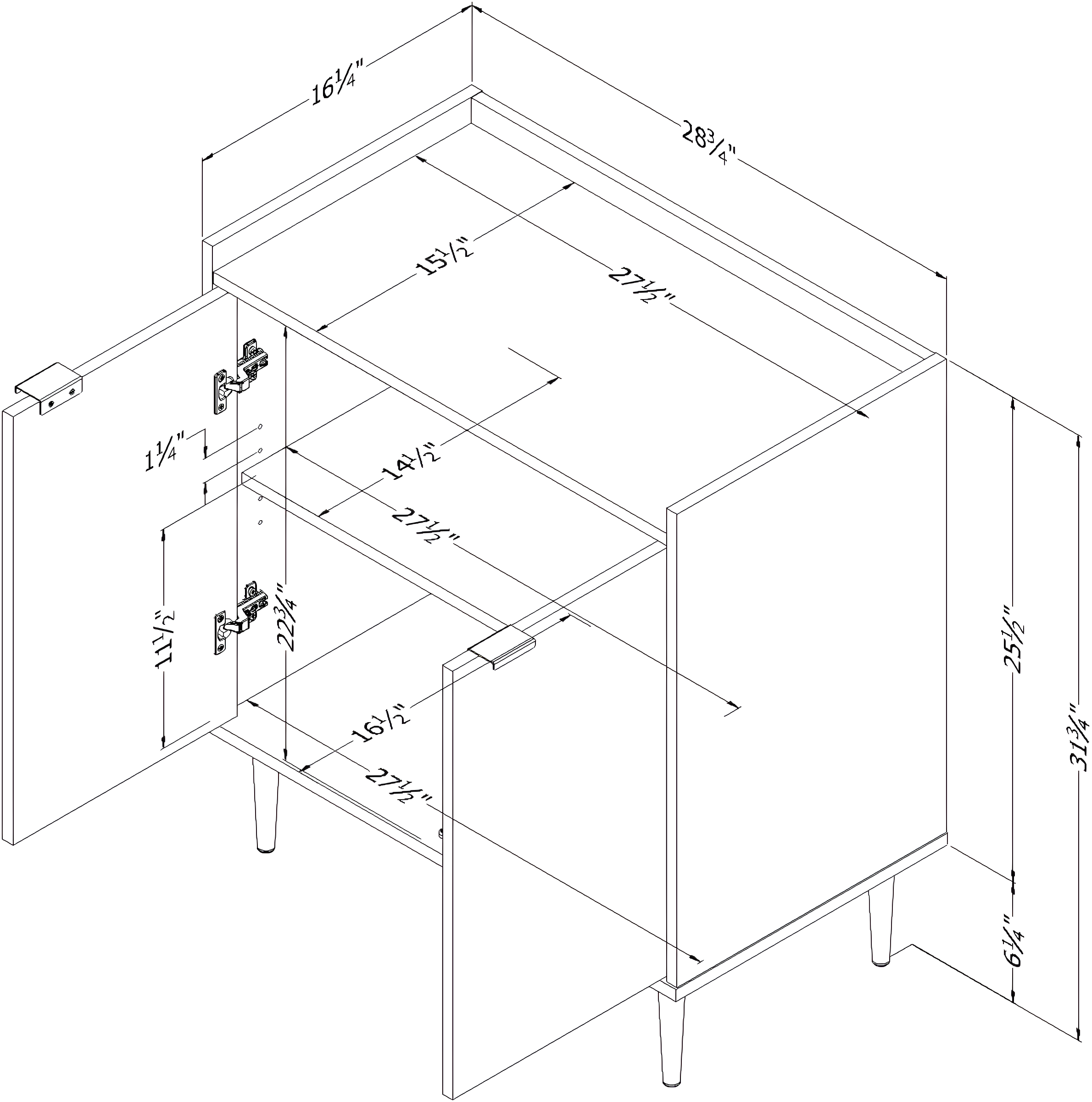 Maliza Accent Cabinet