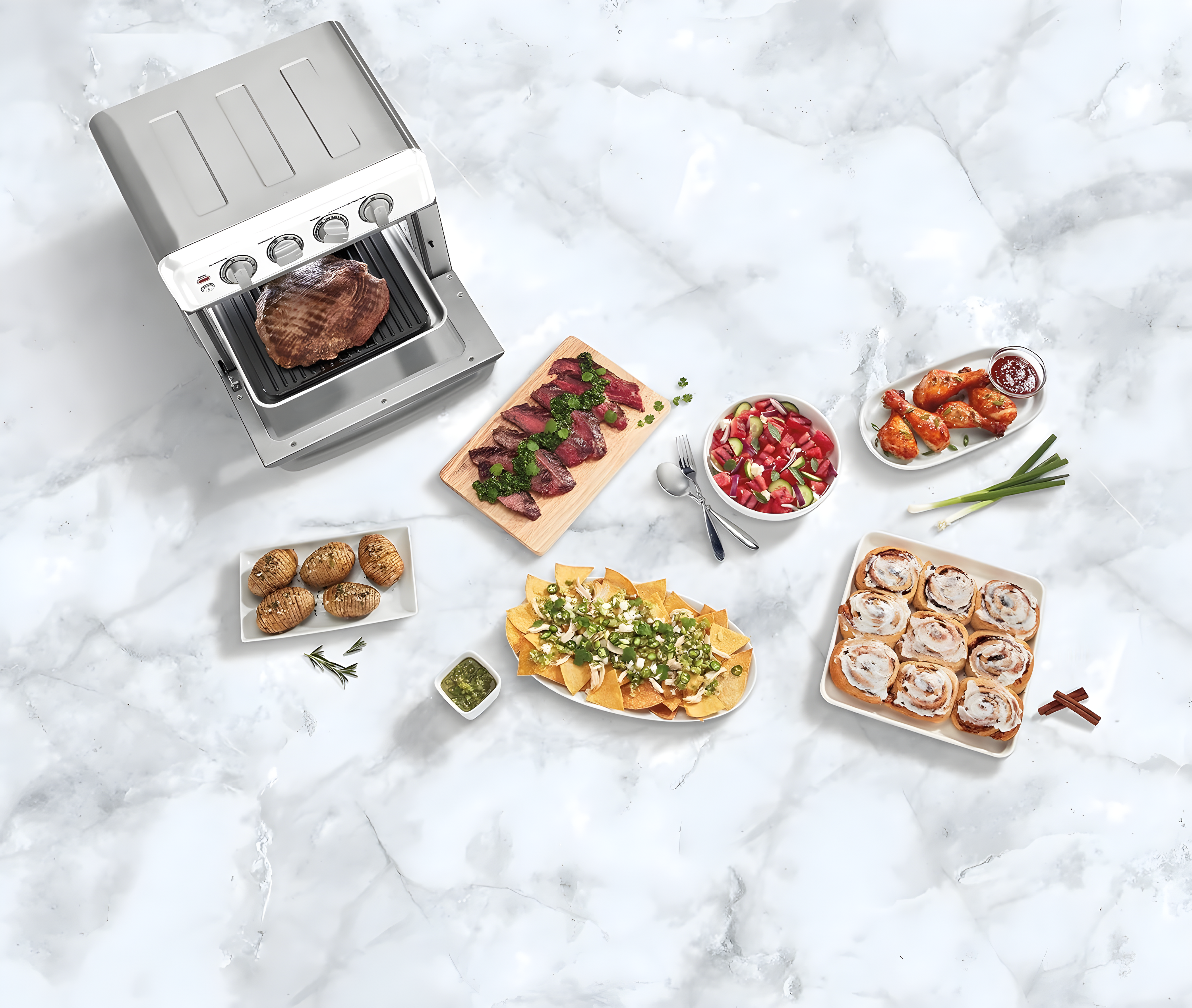 Cuisinart ® White AirFryer Toaster Oven with Grill