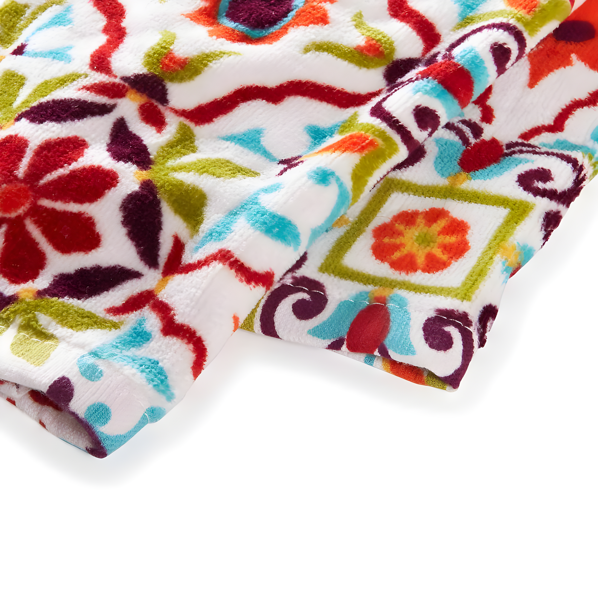 Fiesta Worn Tiles Kitchen Towels Set (Set of 2)