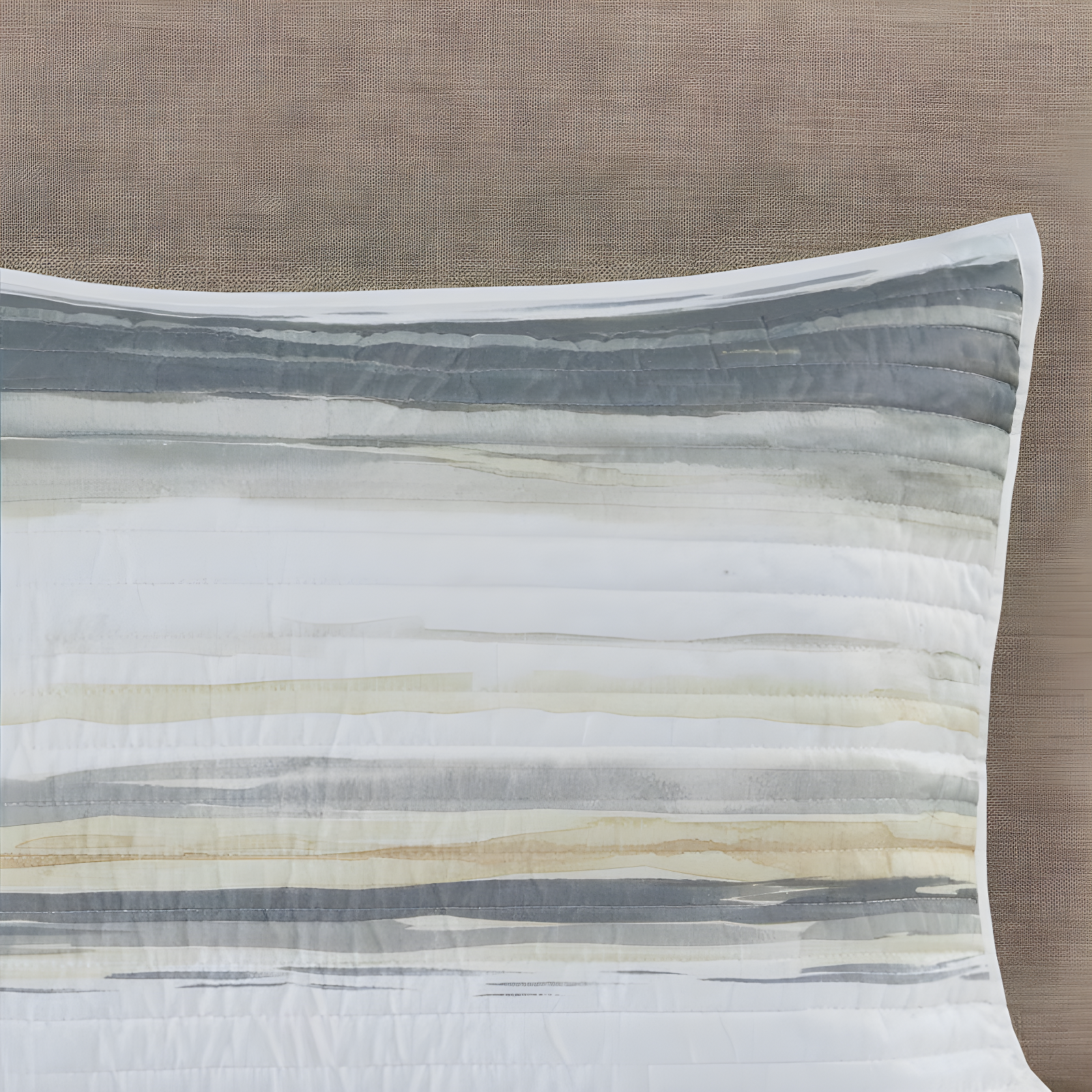 Marina 6 Piece Printed Quilt Set with Throw Pillows