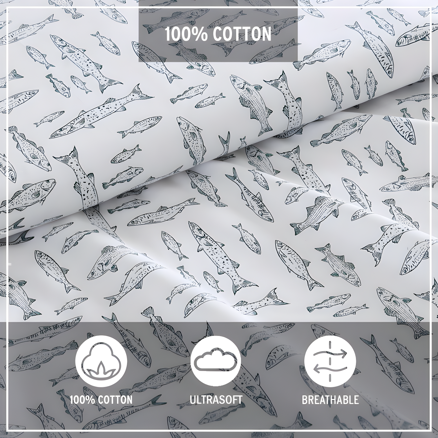 Eddie Bauer Eddie Bauer Printed Cotton Percale Sheet Sets