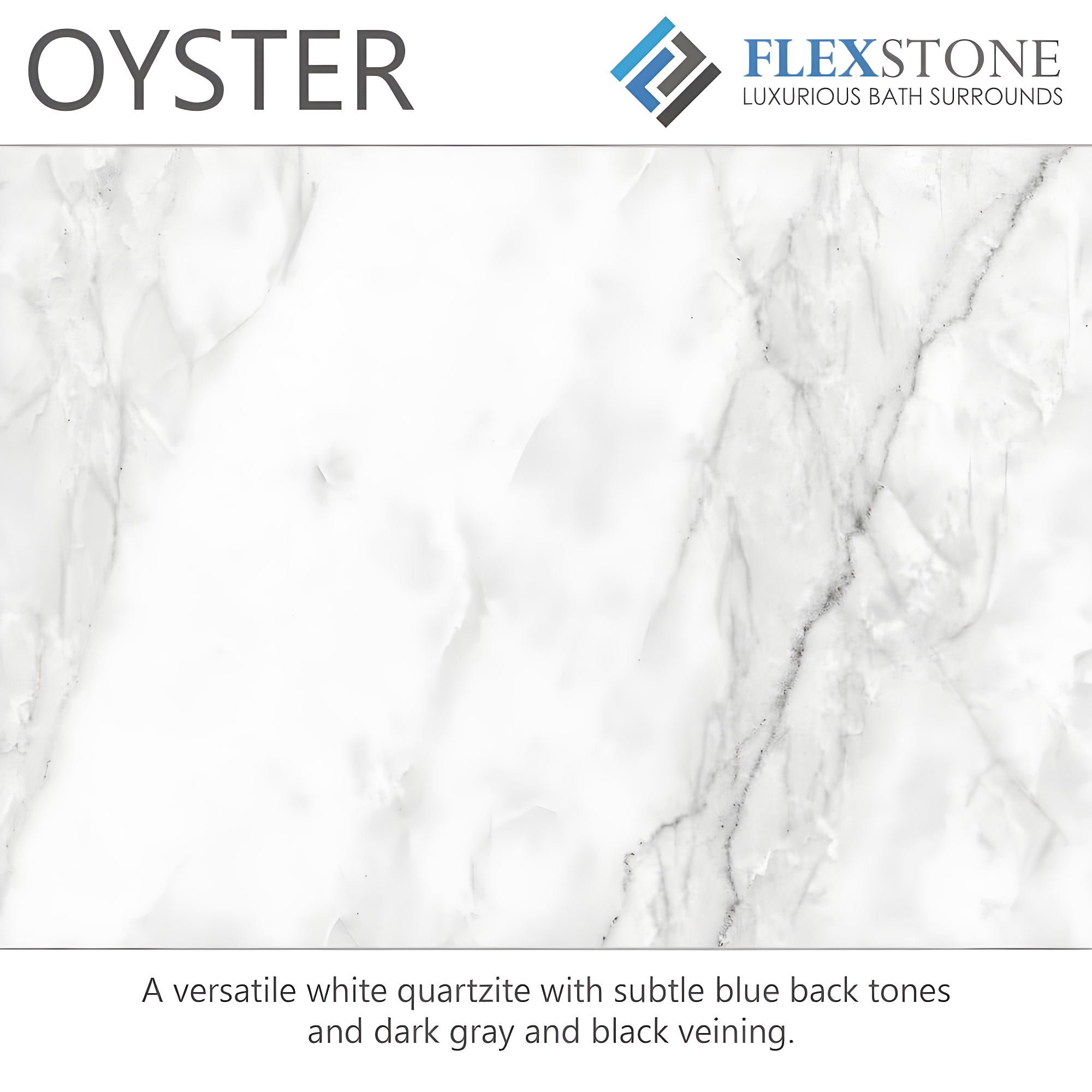 FlexStone Adaptable 60"W x 60"D x 80"H Alcove Shower Surround