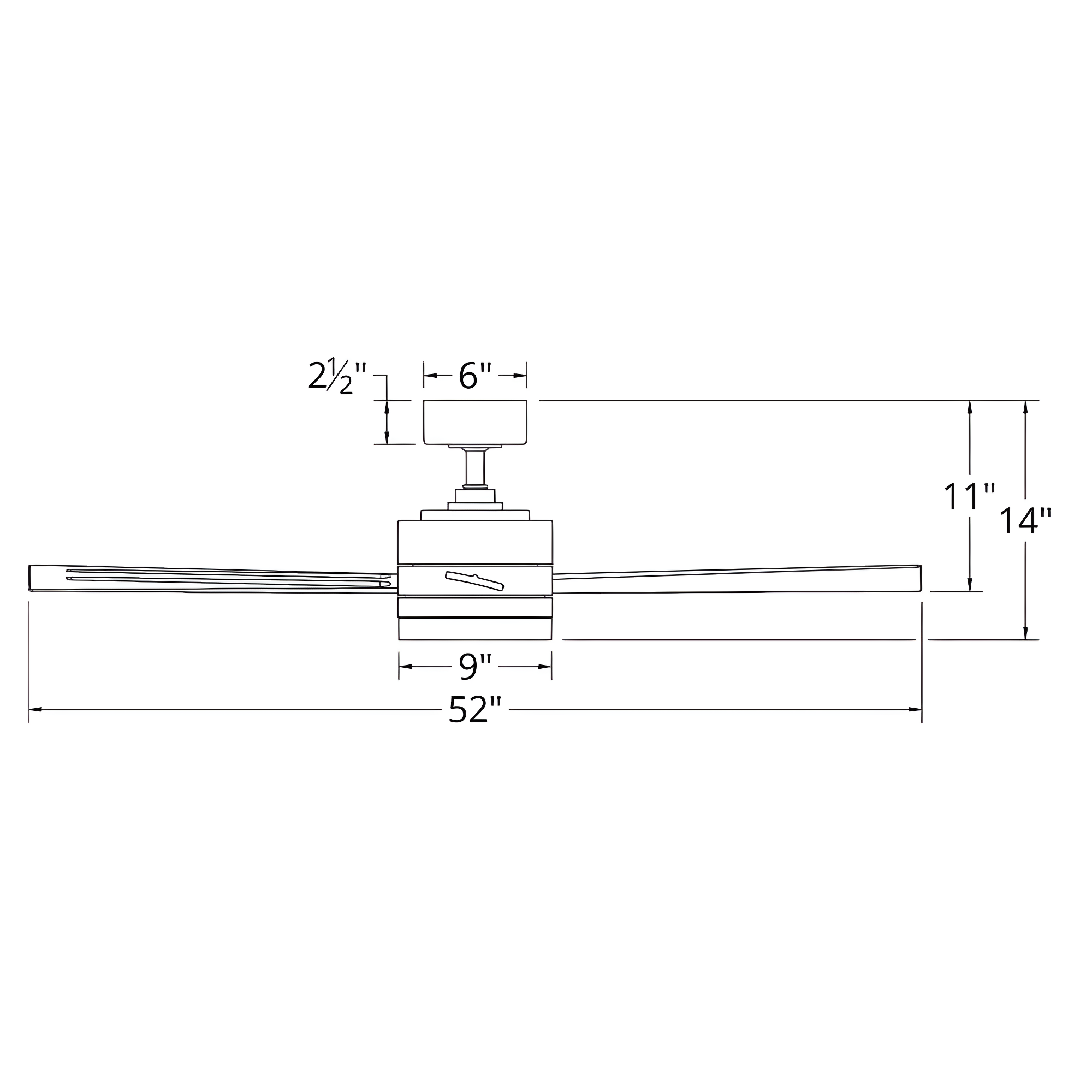 Wynd 5 - Blade Outdoor /Indoor Smart Ceiling Fan with Remote Control and LED Light Kit Included, Works With Alexa and iOS or Android App