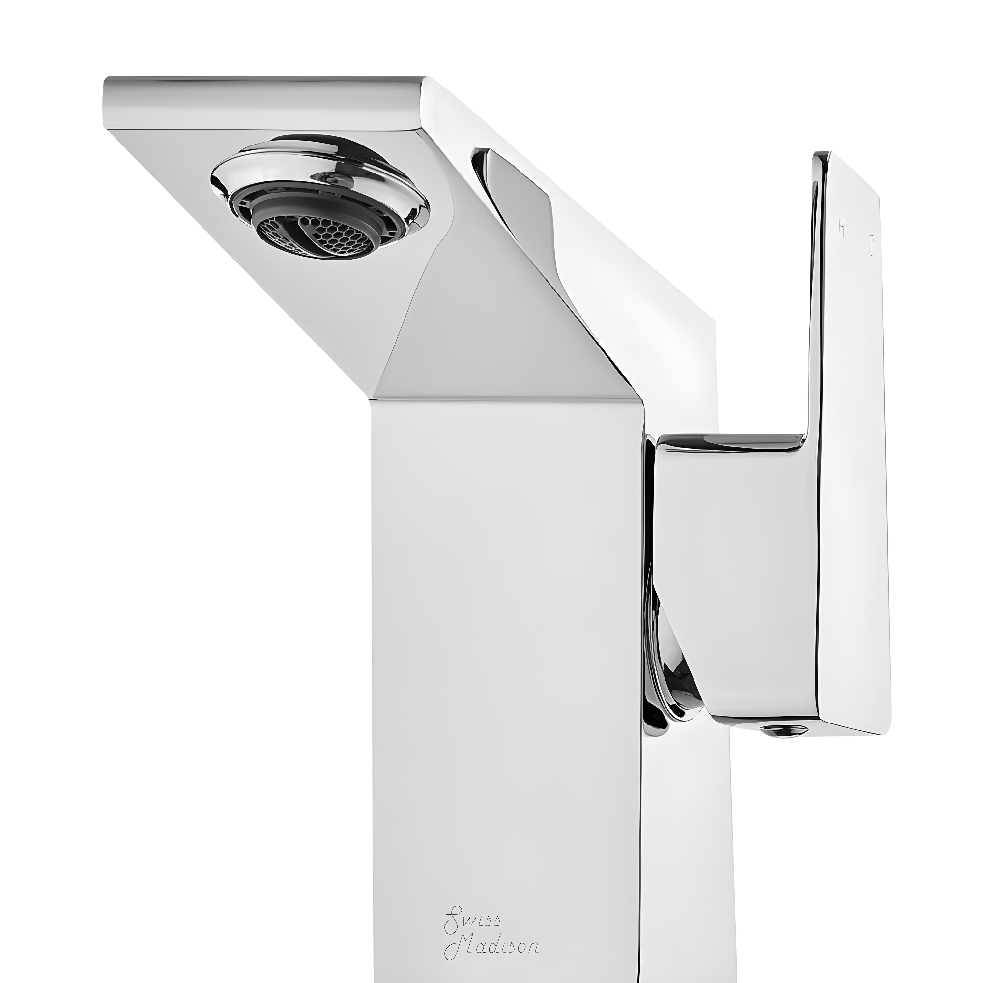 Carre Single Hole, Single-Handle, Bathroom Faucet