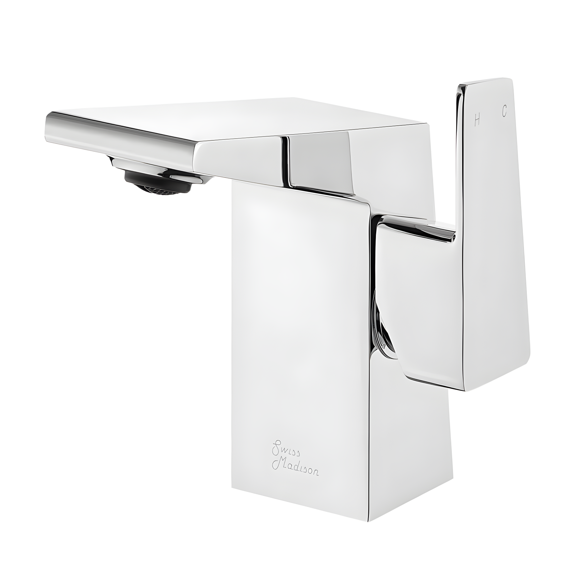 Carre Single Hole, Single-Handle, Bathroom Faucet