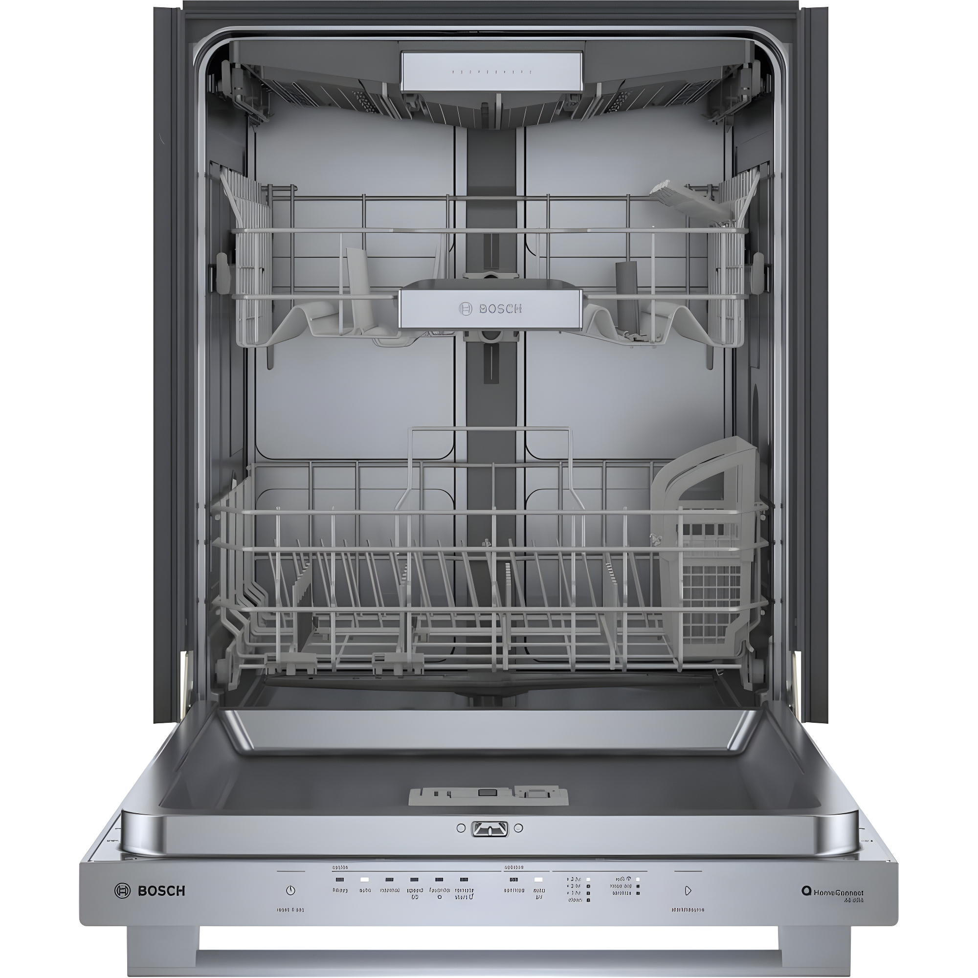 500 Series 24" Stainess Steel Top Control Built-In Dishwasher with Stainless Steel Tub and Flexible 3Rd Rack