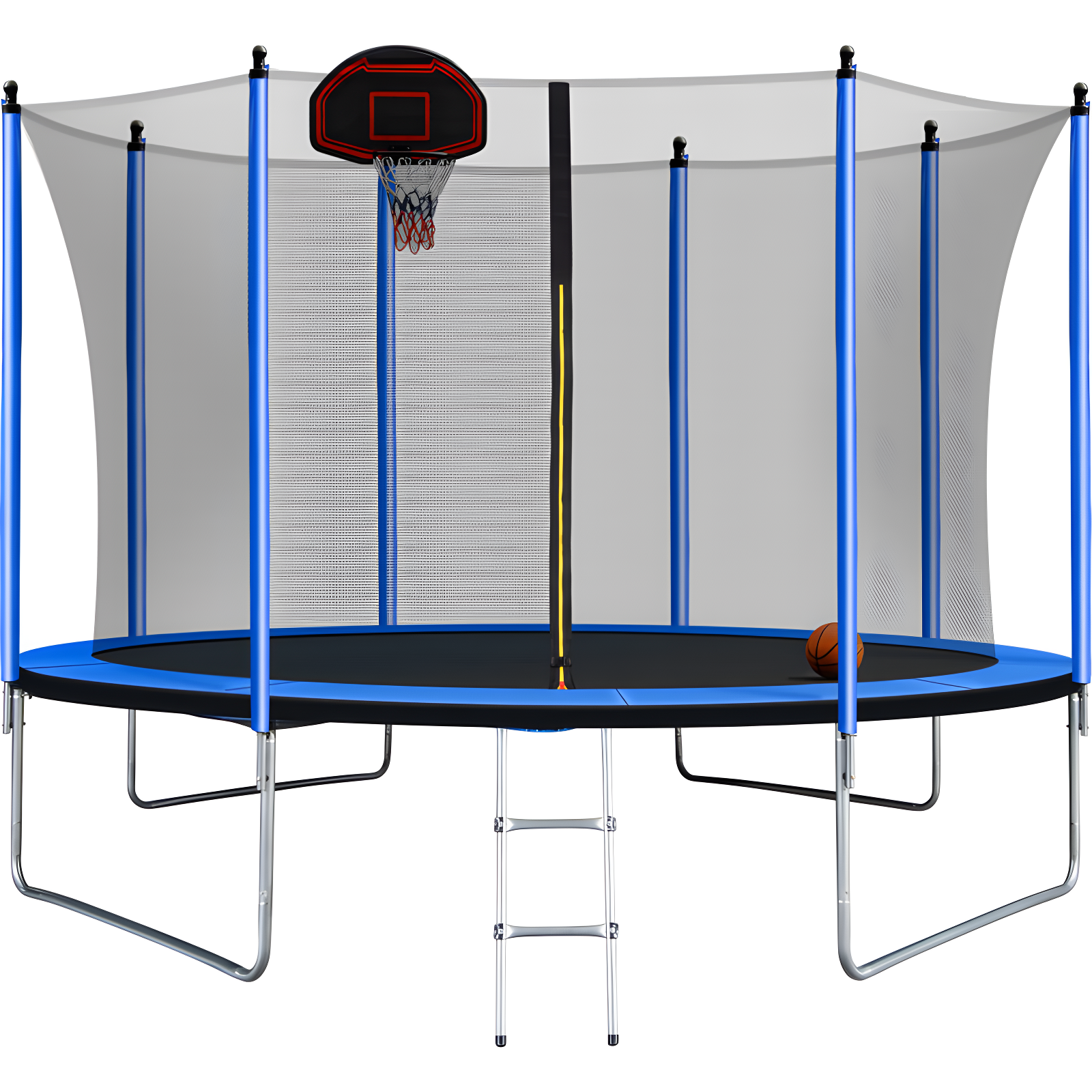 SKYBOUND Skybound 10' Round Backyard Trampoline with Safety Enclosure