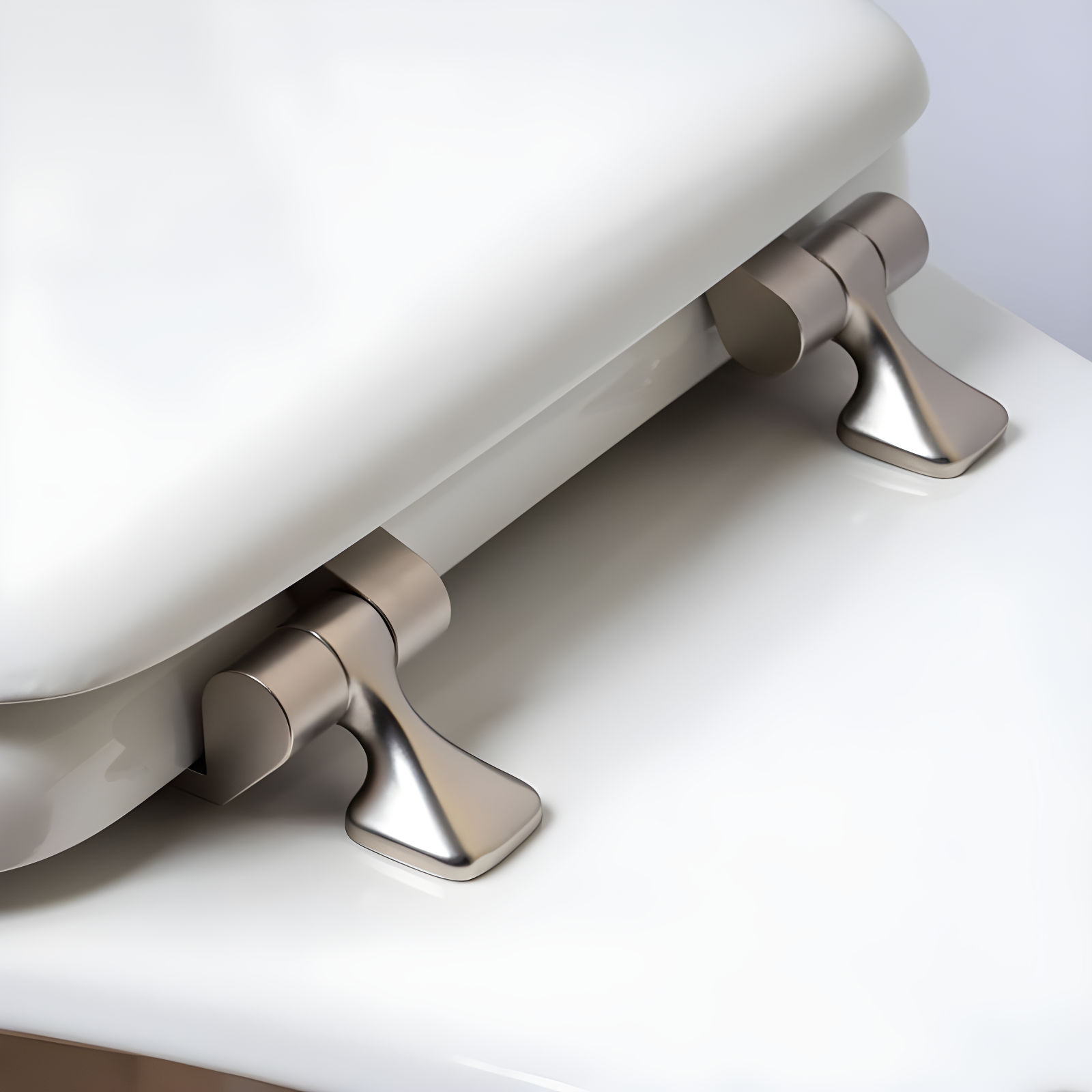 Mayfair by Bemis 7M844BN 000 Mayfair 44CP Featuring STAY-TITE Seat Fastening System & Hinges, ROUND, White