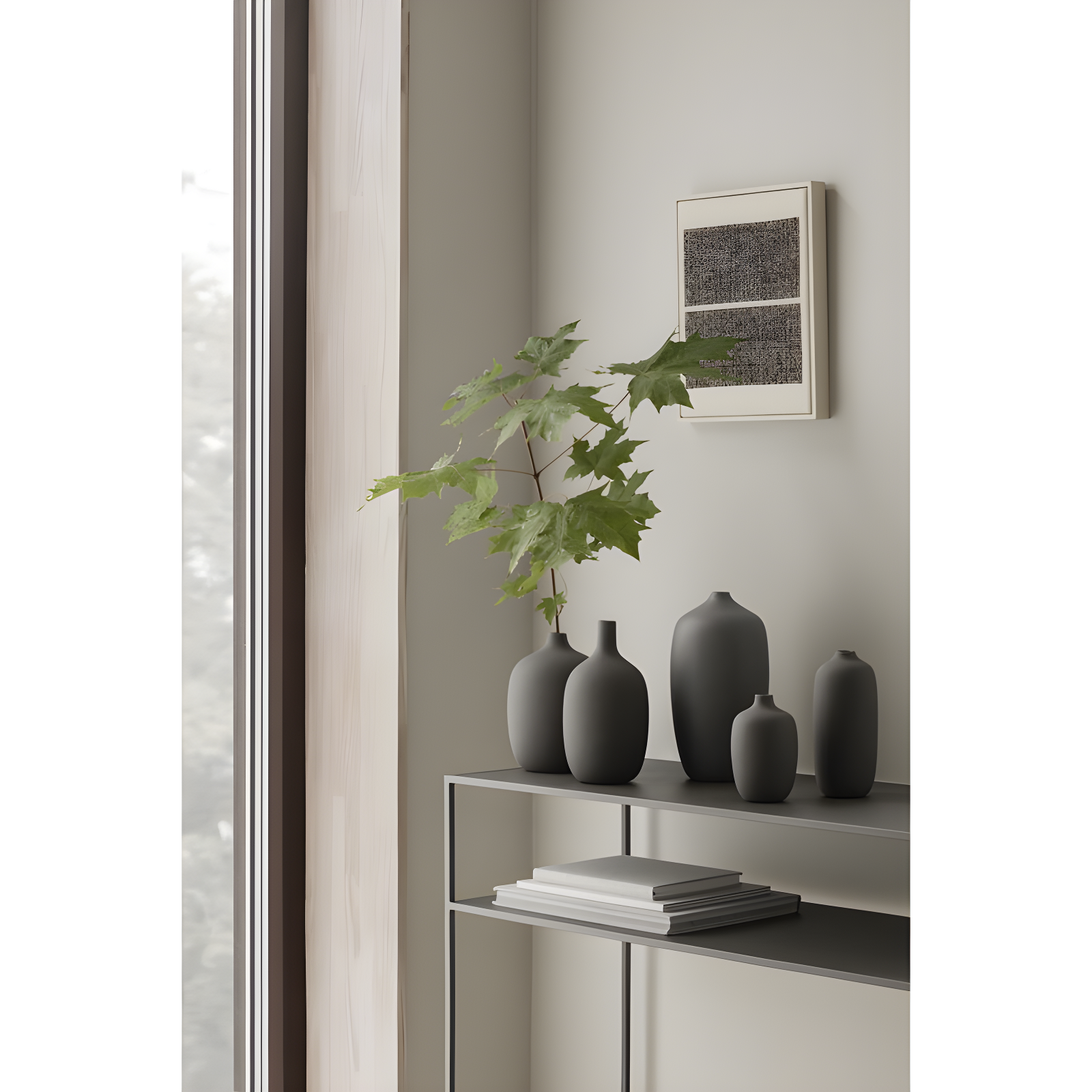CEOLA Ceramic Table Vase 10''