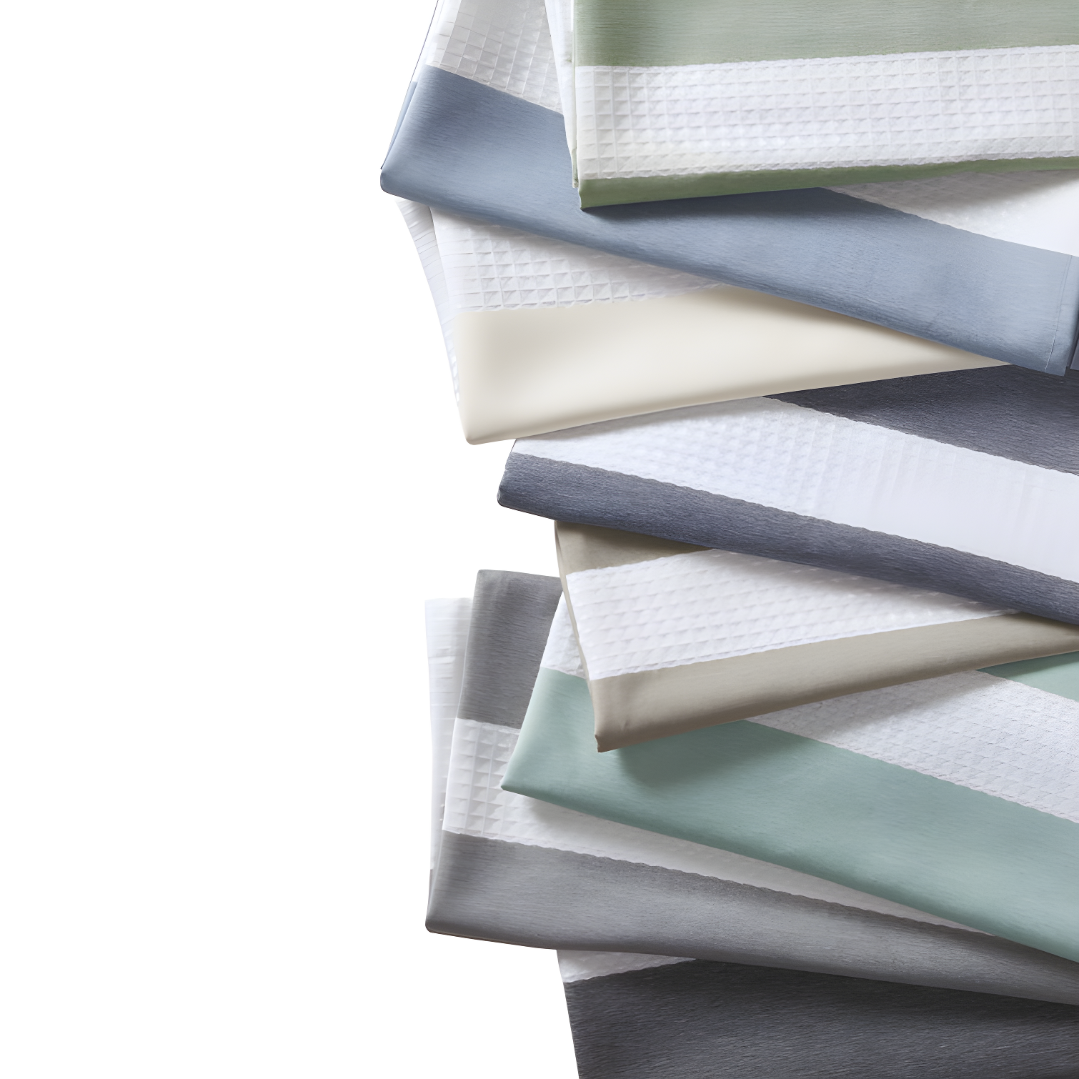 Striped Single Shower Curtain