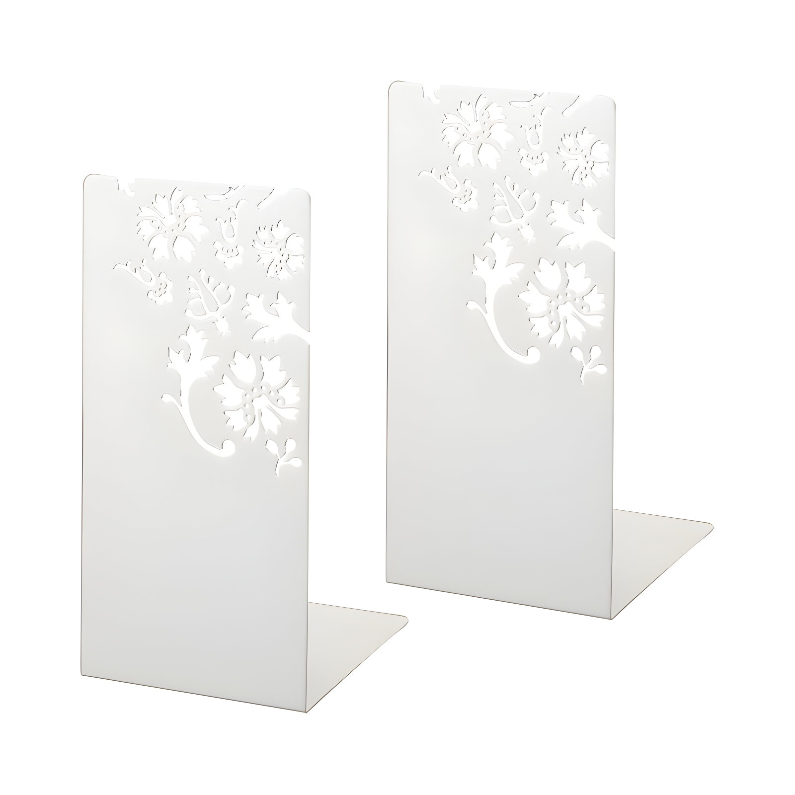 Yamazaki Home Kirie L-Shaped Book End, Large, Steel, Large, No Assembly Req. (Set of 2)