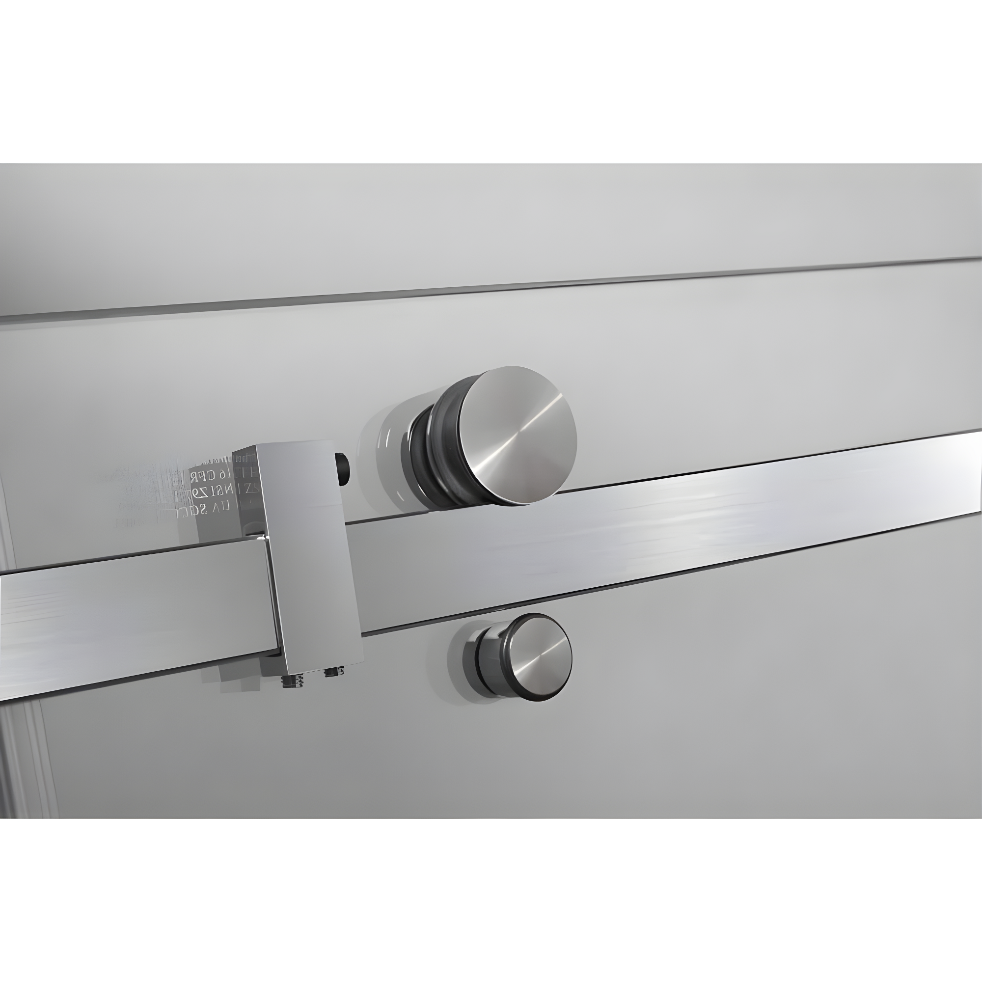 Moselle 44" x 77.5" Rectangular Sliding Shower Enclosure with Base