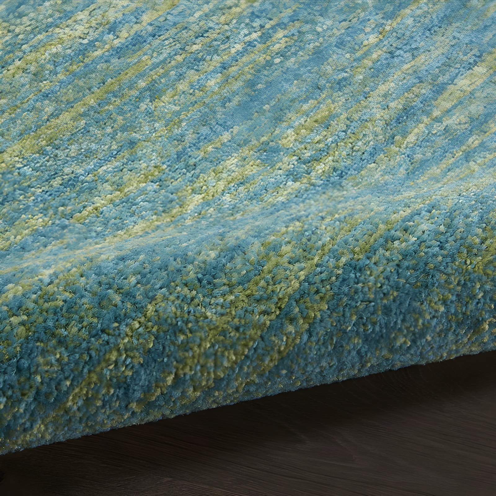 Nourison Nourison Essentials NRE01 Indoor/outdoor Area Rug - Blue Green 3' x 5'
